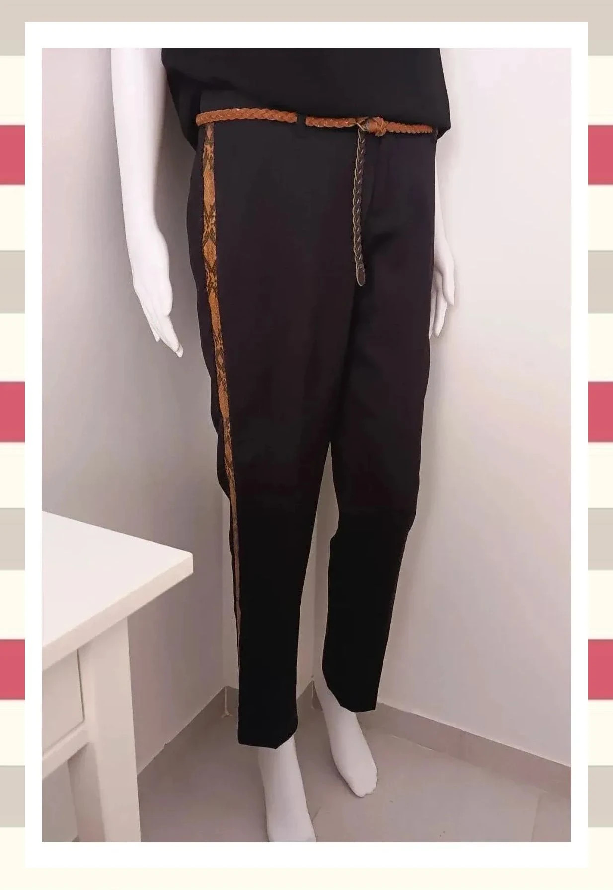 Pantalon de vestir Scotch & Soda Detalle lateral Snake