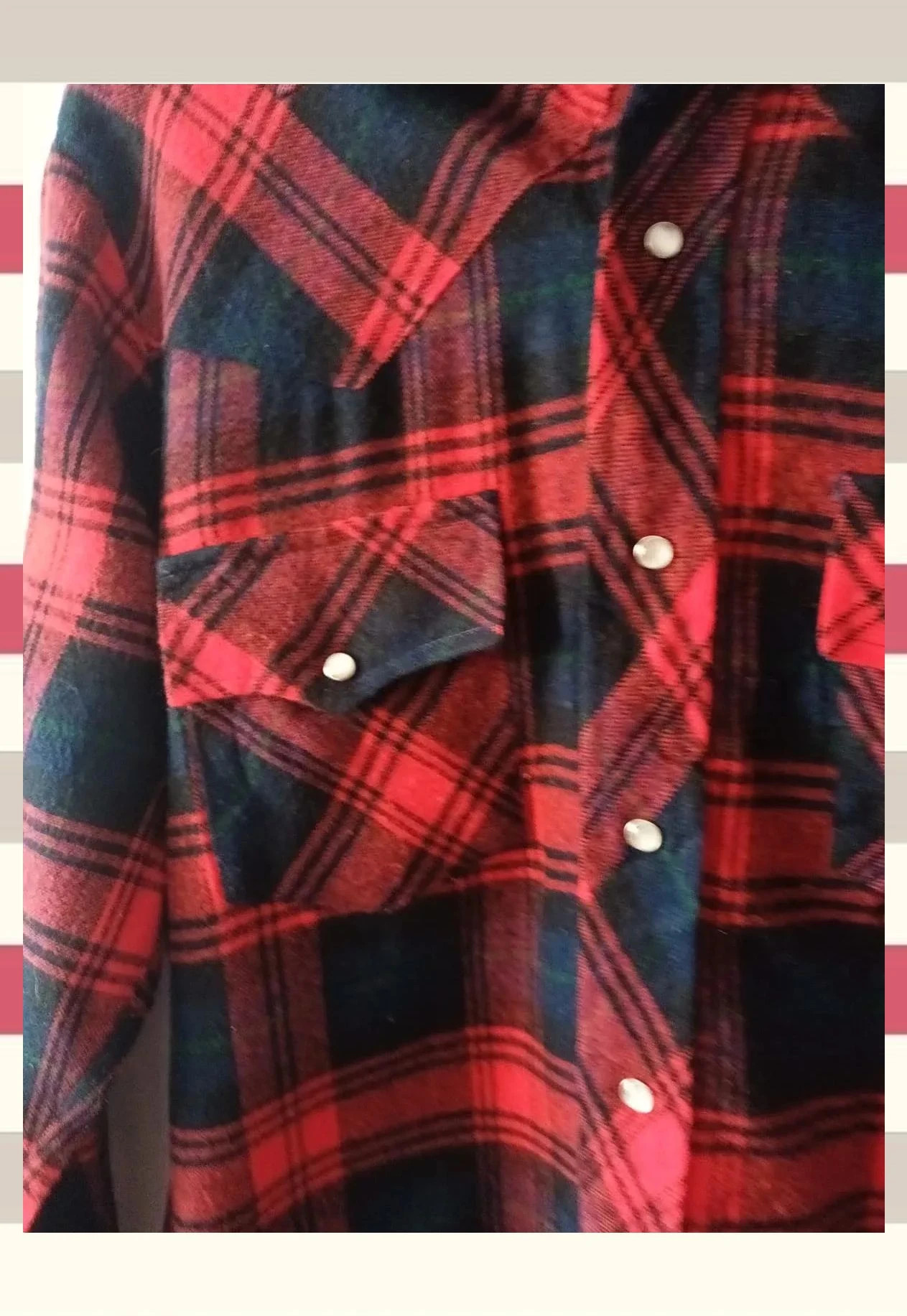 Sobrecamisa Western Vintage by Forte T.L – FOR.TE – taille L / 40 / 12 3