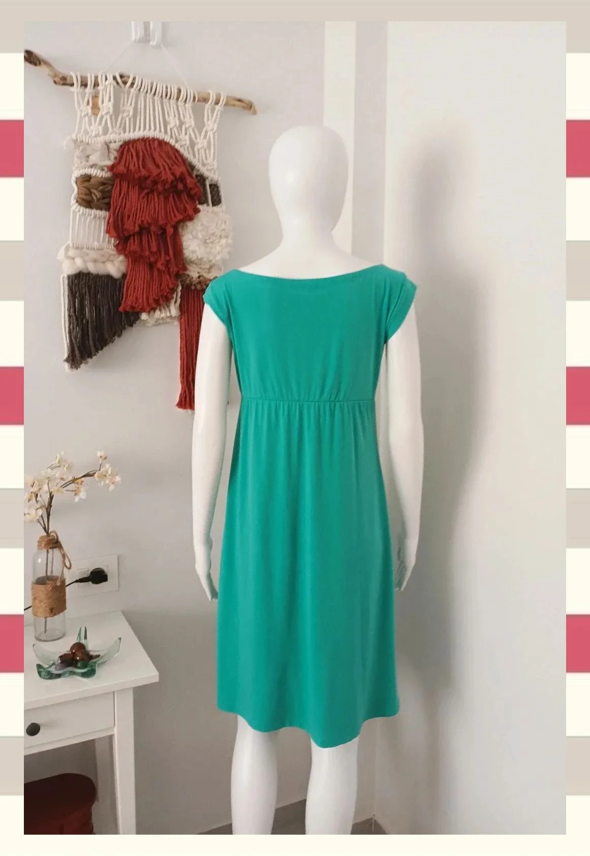 Vestido Cóctel Verde Esmeralda By Sandro Ferrone Roma T.M. – Sandro Ferrone – taille M / 38 / 10 3