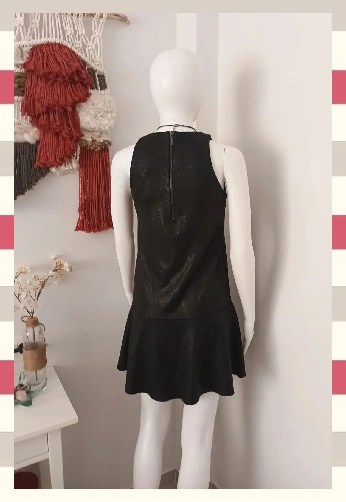 Mini vestido de fiesta relieve/textura – Reserved – taille S / 36 / 8 3