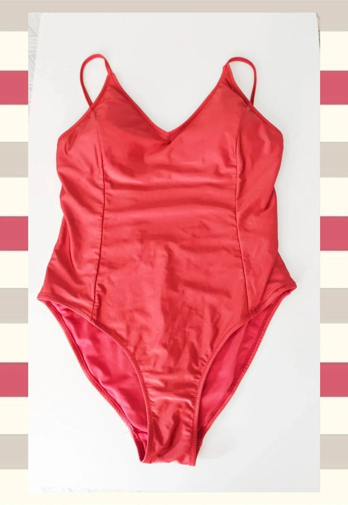 Bañador Con espalda Cruzada Satinado