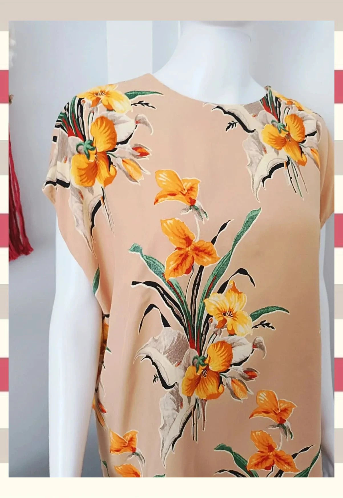 Hermosa blusa Floral & Other Stories T.L/XL – & Other Stories – taille XL / 42 / 14 3