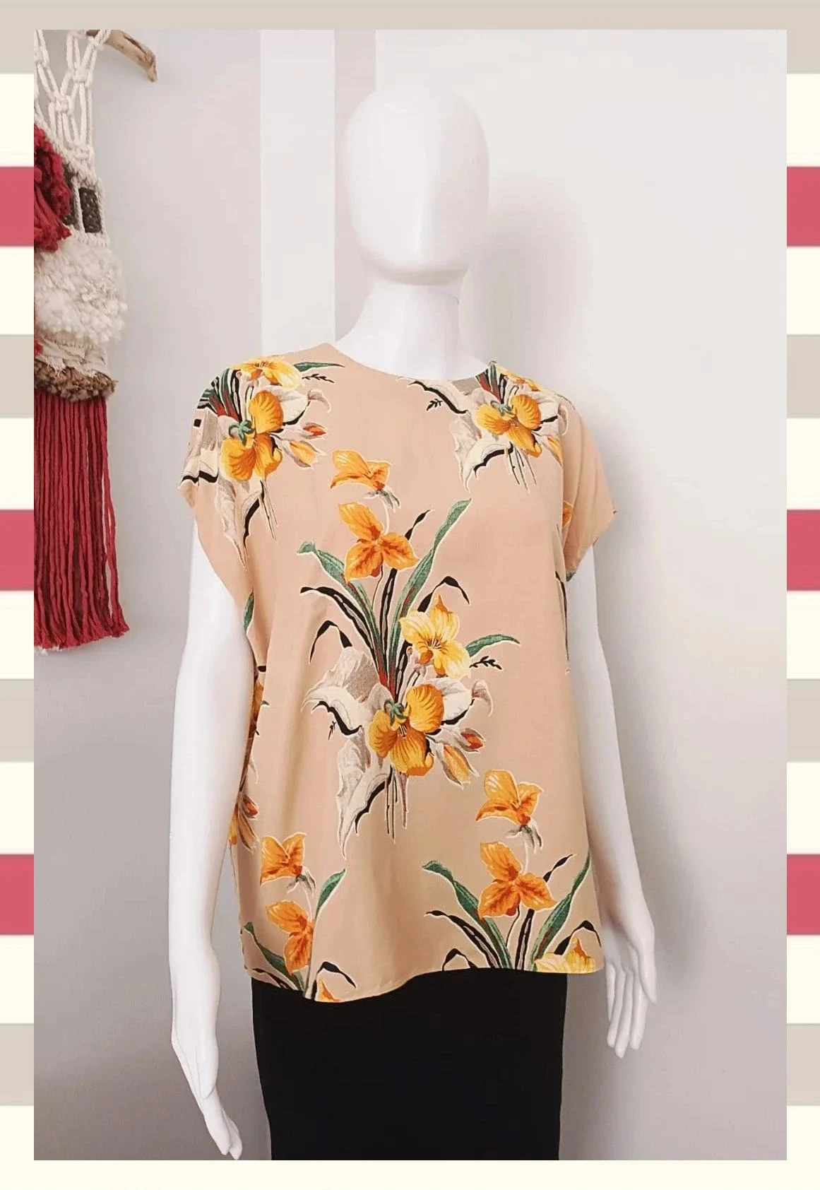 Hermosa blusa Floral & Other Stories T.L/XL