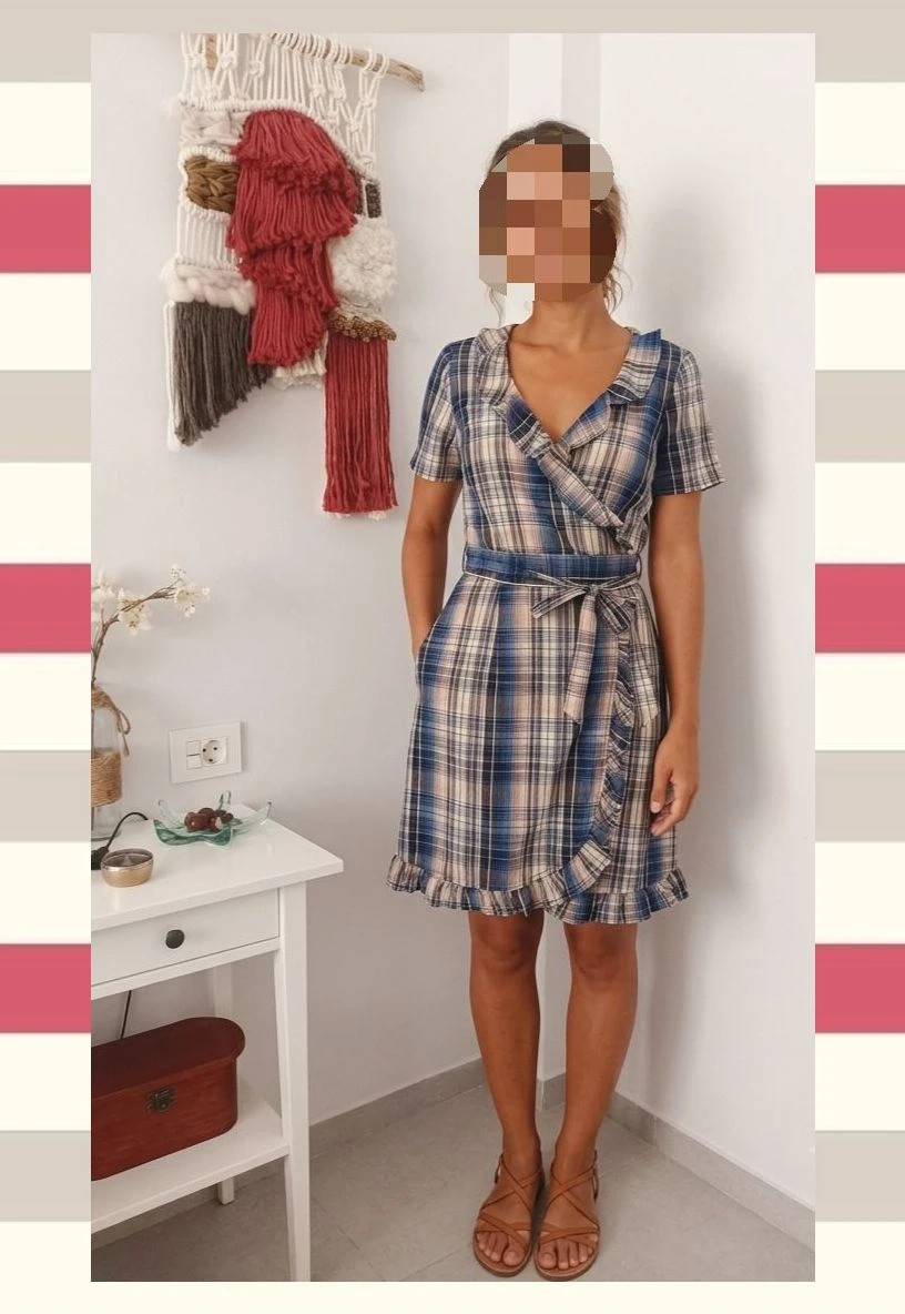Vestido Cruzado by Only Collection usado una vez – ONLY – taille S / 36 / 8 2