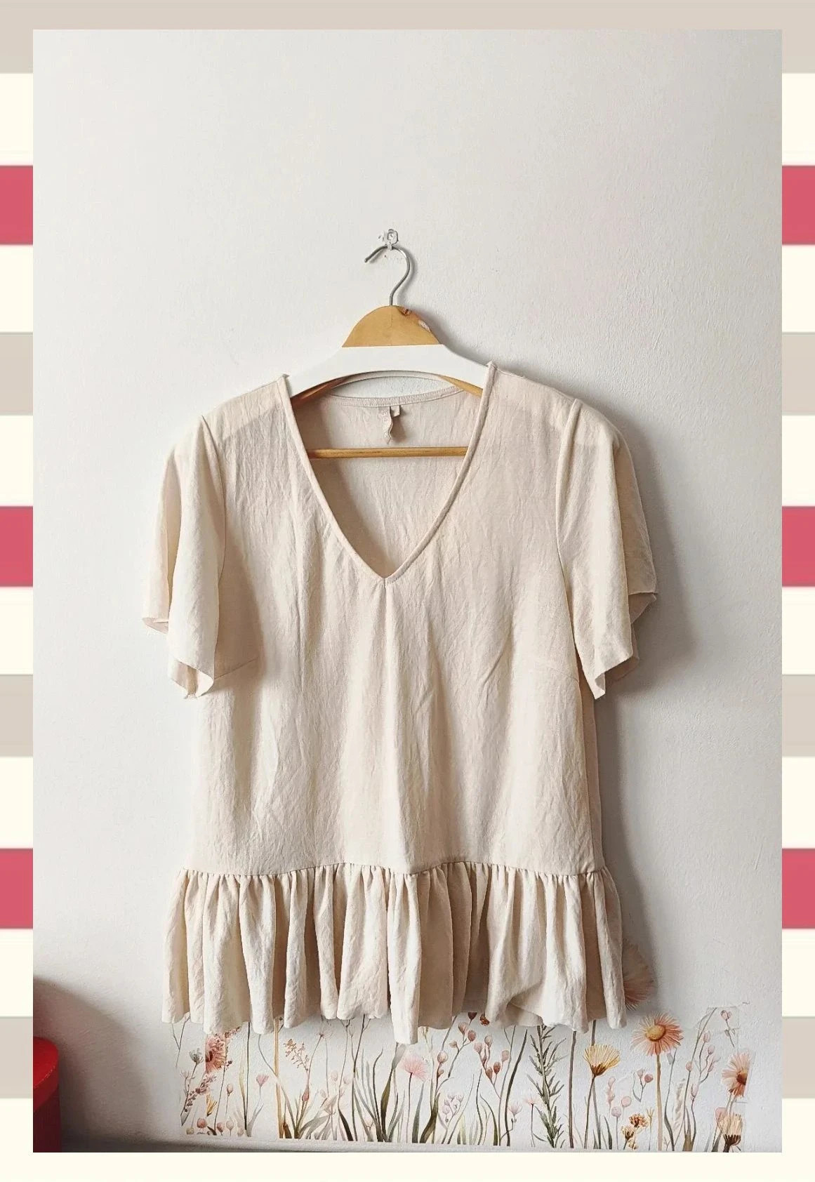 Blusa fluida Estilo Péplum by Pieced T.L