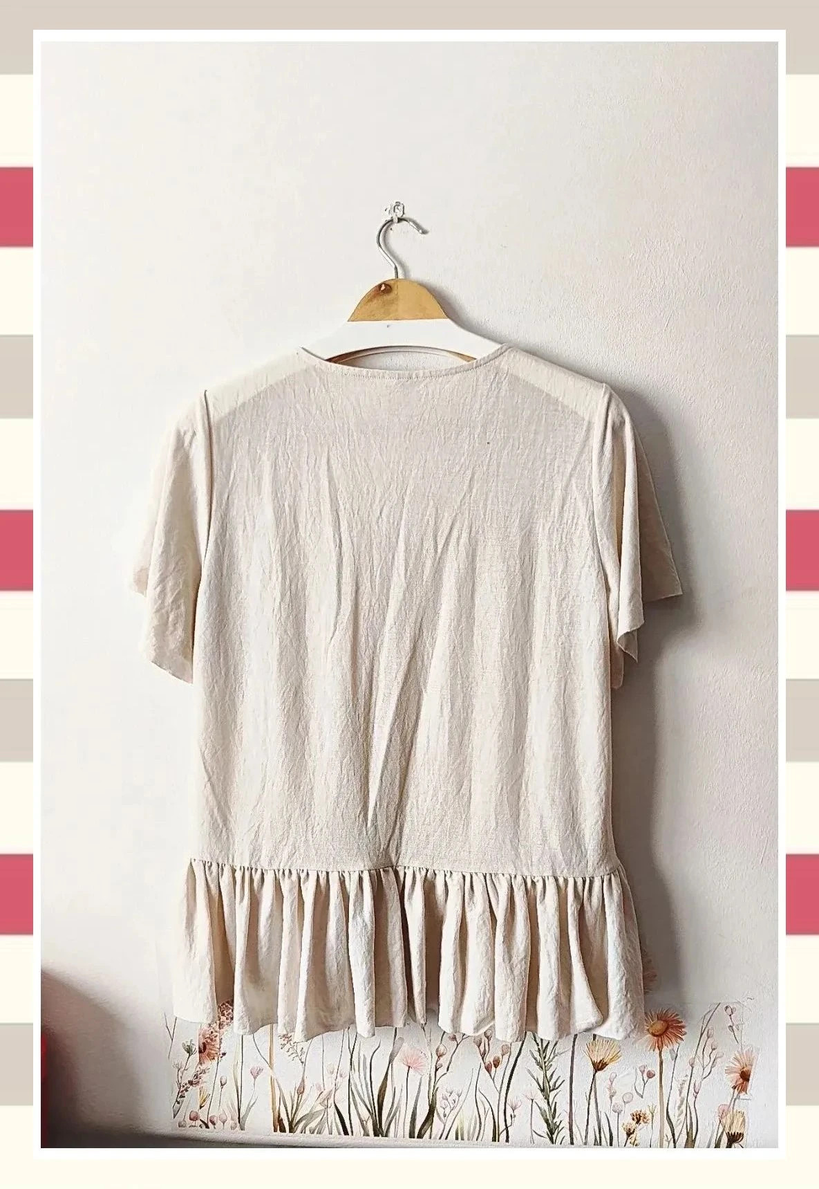 Blusa fluida Estilo Péplum by Pieced T.L – Pieces – taille S / 36 / 8 2