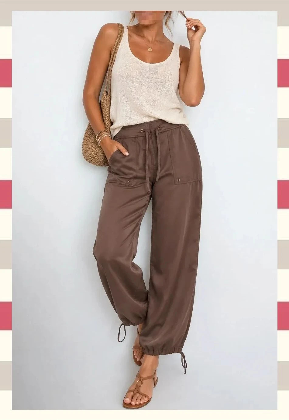 Pantalón Tobillero Satinado by s.Oliver T.XS/S – s.Oliver women – taille S / 36 / 8 3