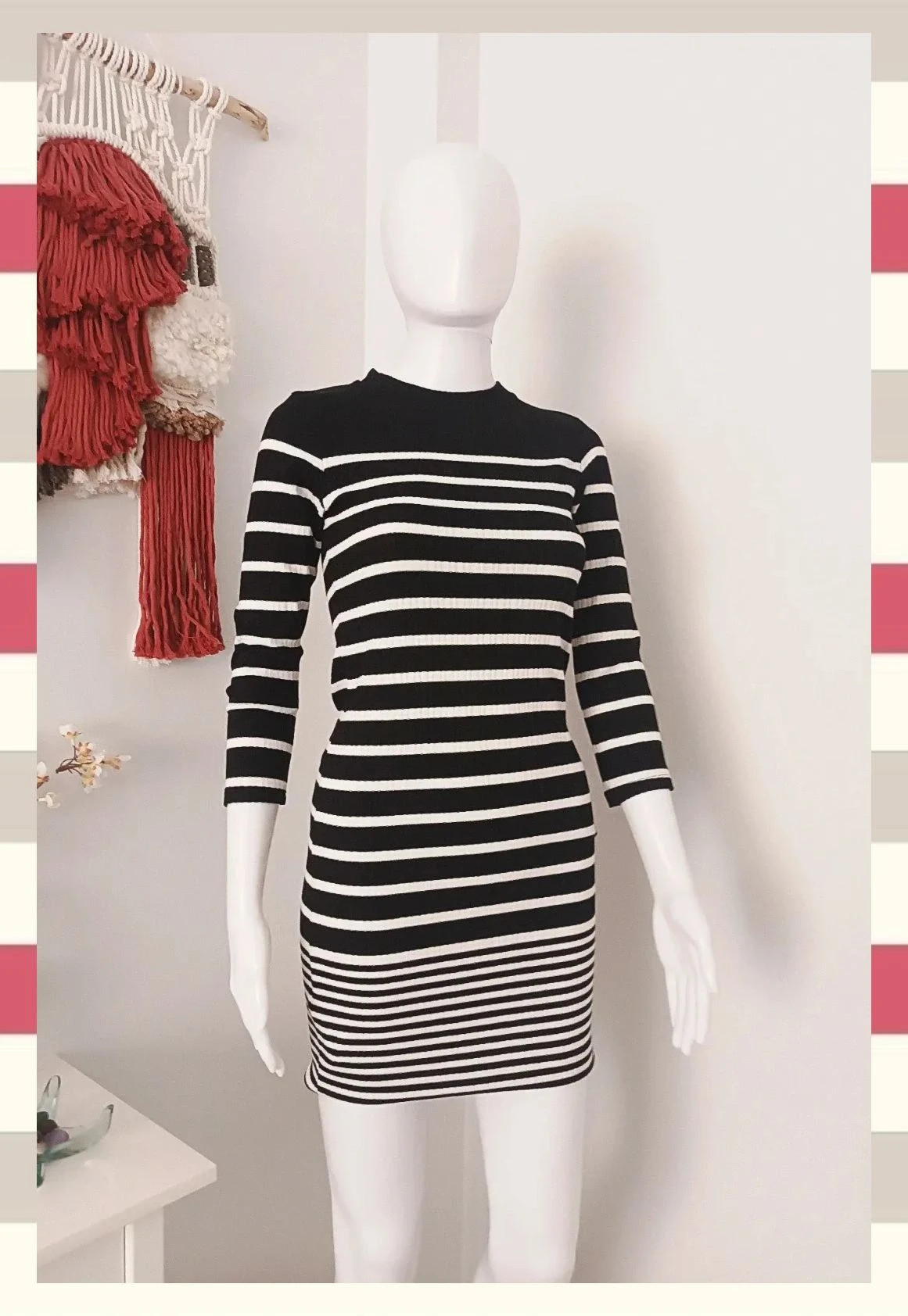 Vestido Ajustado Entretiempo MNG Casual T.S.
