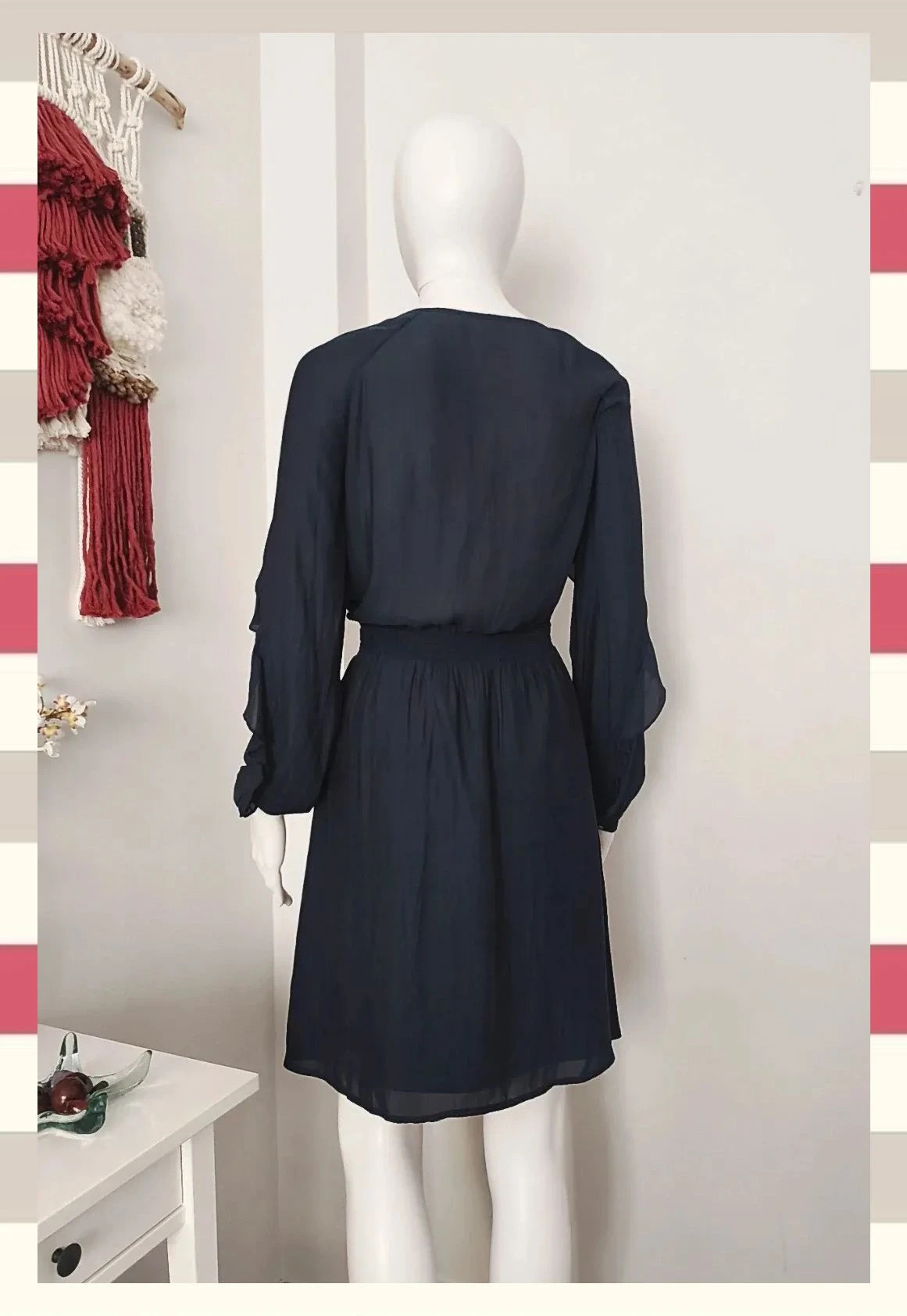 Vestido de Gasa con Volantes by Promo T.Sd – Promod – taille S / 36 / 8 3