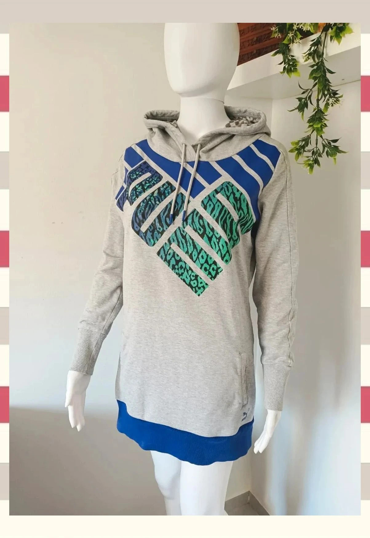 Sudadera Puma Larga/ Minivestido sport Talla M – Puma – taille M / 38 / 10