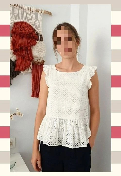 Hermosa blusa Bordado Suizo By Polo Ralph Lauren T.S – Ralph Lauren – taille S / 36 / 8 2