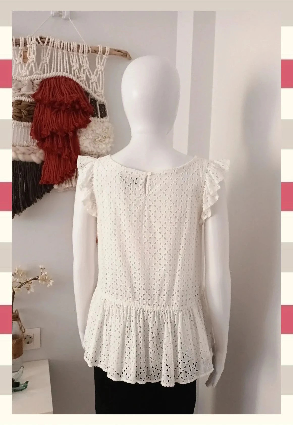 Hermosa blusa Bordado Suizo By Polo Ralph Lauren T.S – Ralph Lauren – taille S / 36 / 8 3
