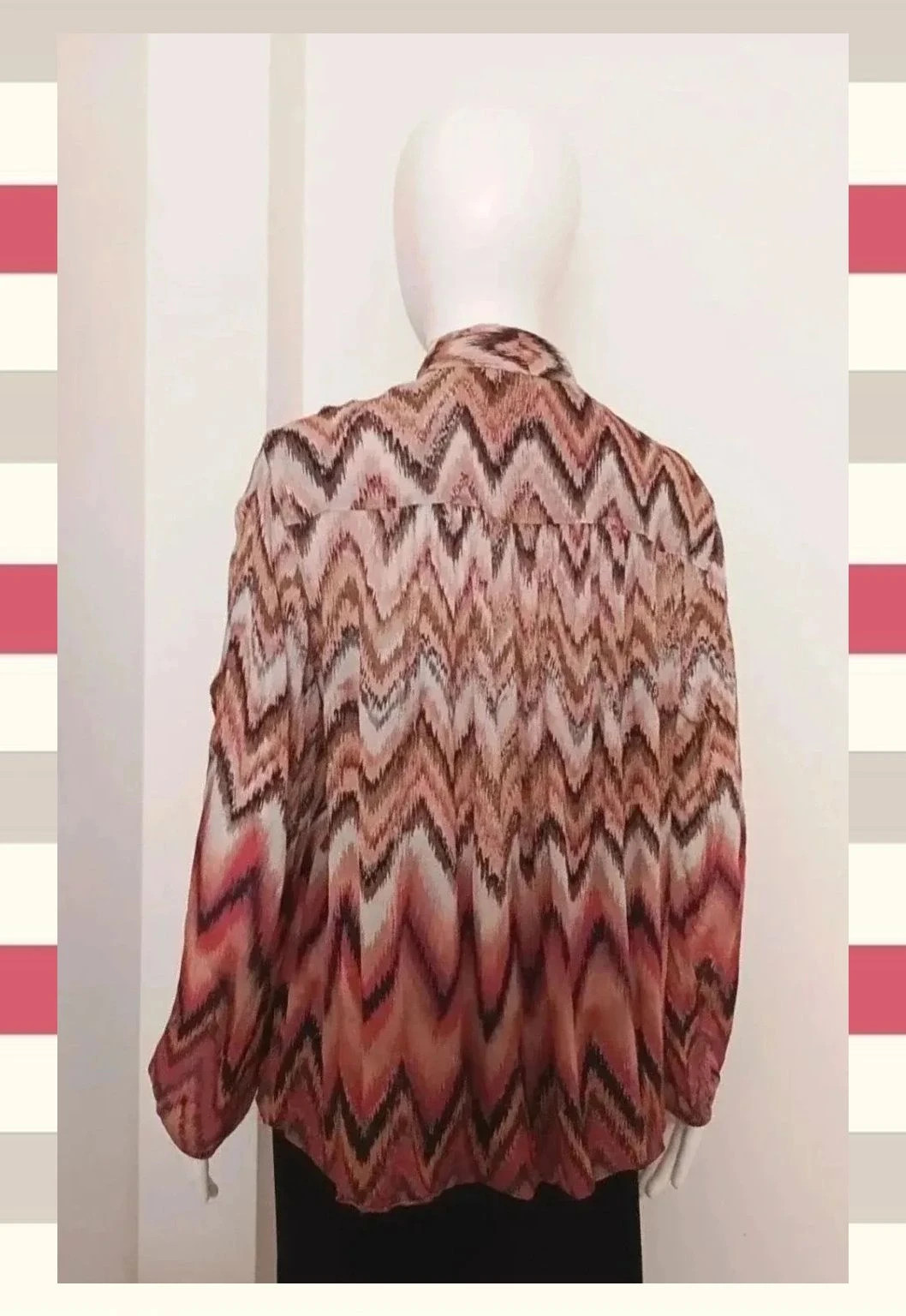 Fabulosa Blusa Luisa Cerano Viscosa 100% – Luisa Cerano – taille L / 40 / 12 2