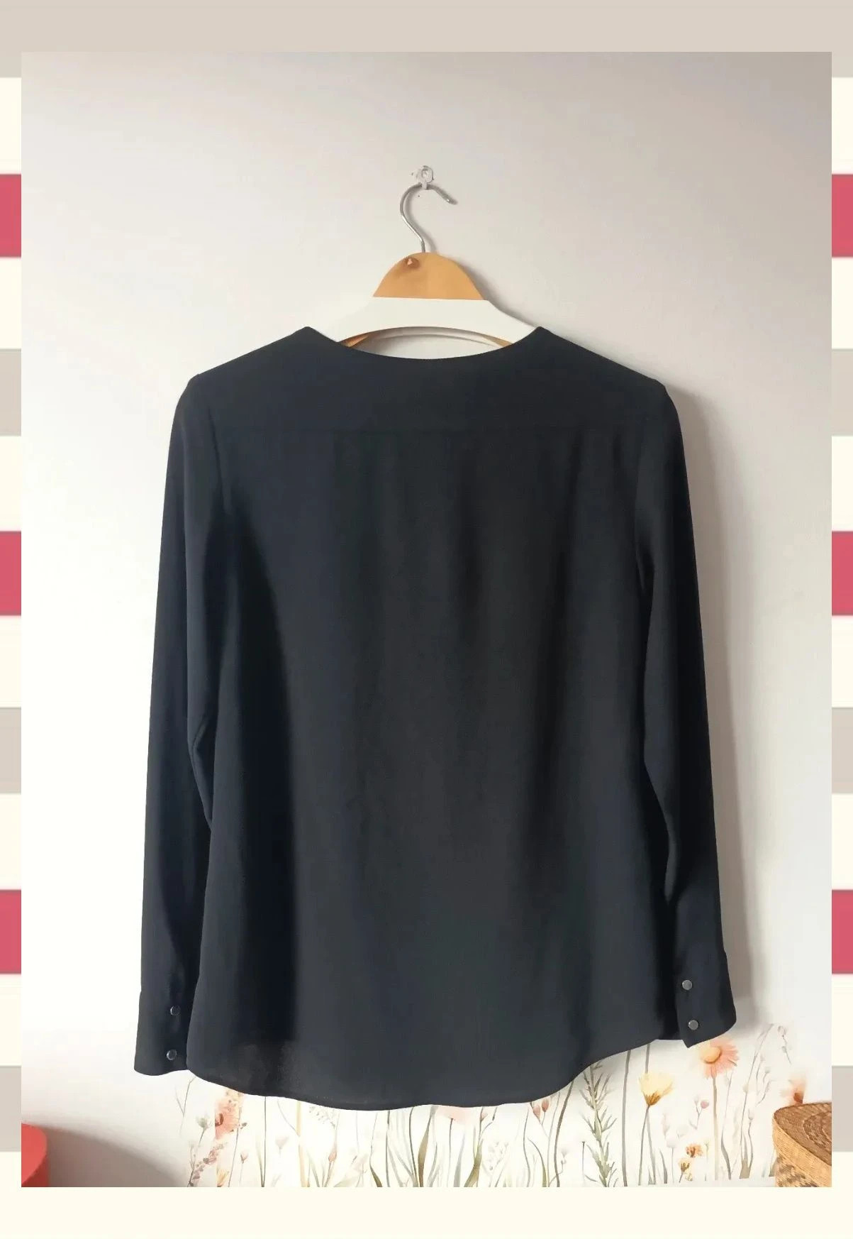 Blusa negra con detalles metálicos Zara Woman T.XS Como nueva – Zara Woman – taille XS / 34 / 6 2