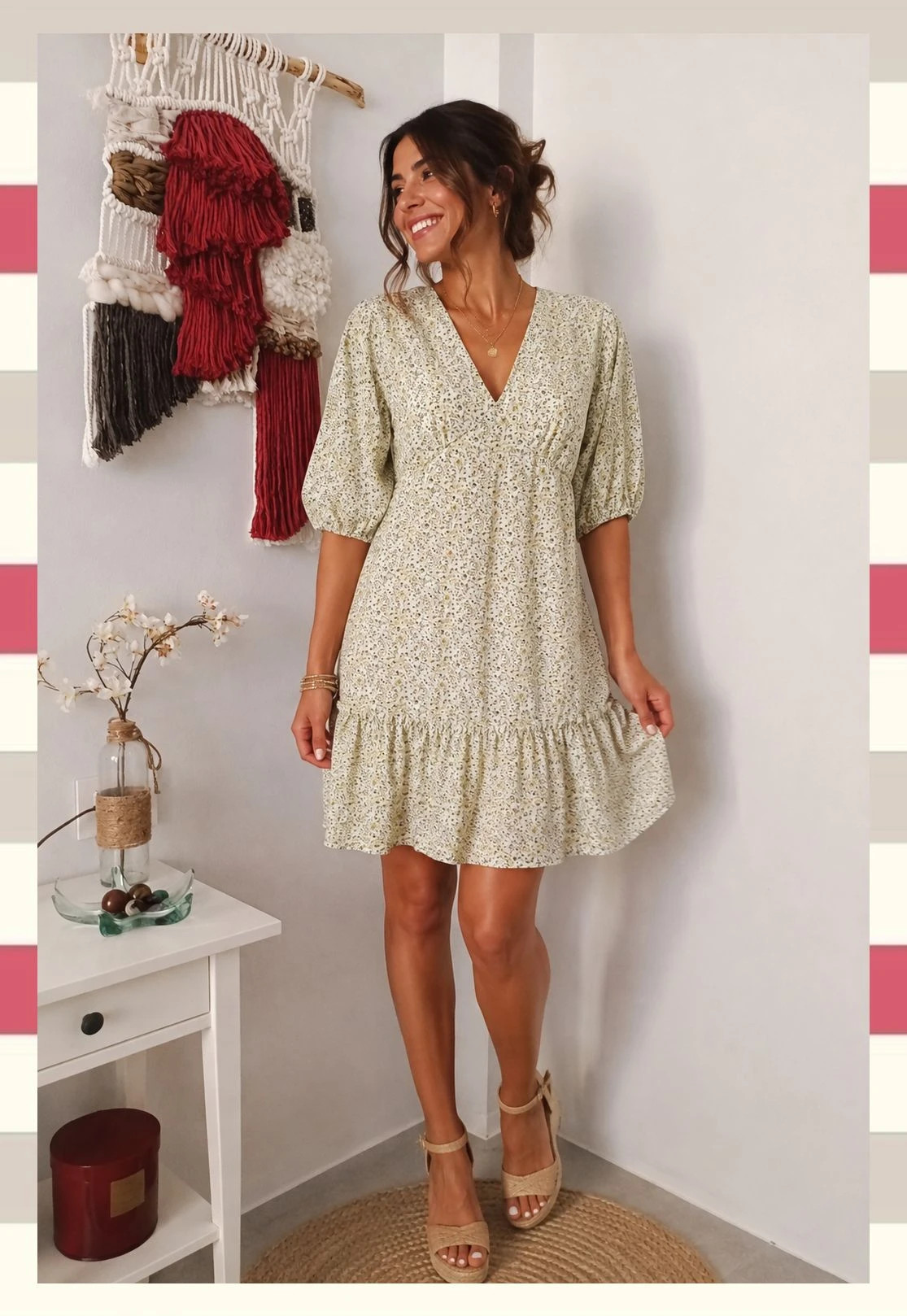 Vestido Corto Floral by Tiffosi Nuevo T.36 – Tiffosi – taille S / 36 / 8 2
