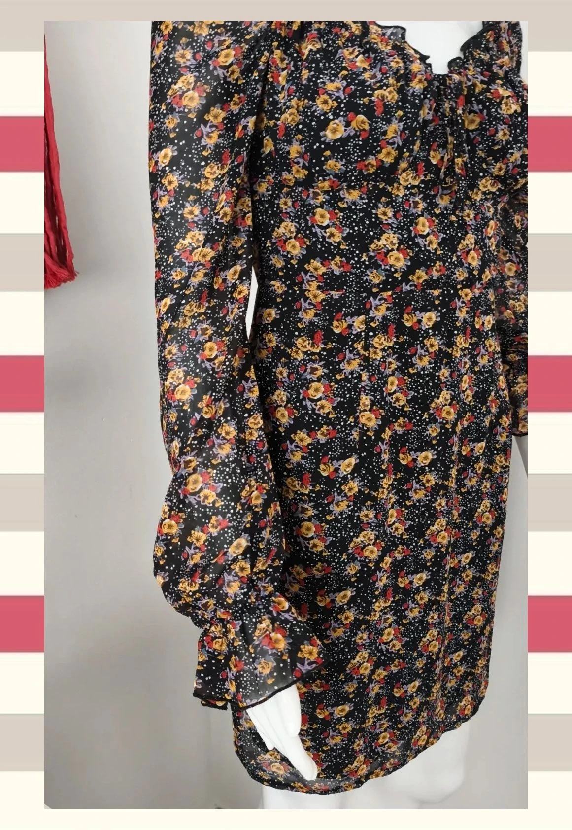 Vestido corto estampado Floral by Nasty Gal – Nasty Gal – taille M / 38 / 10 4