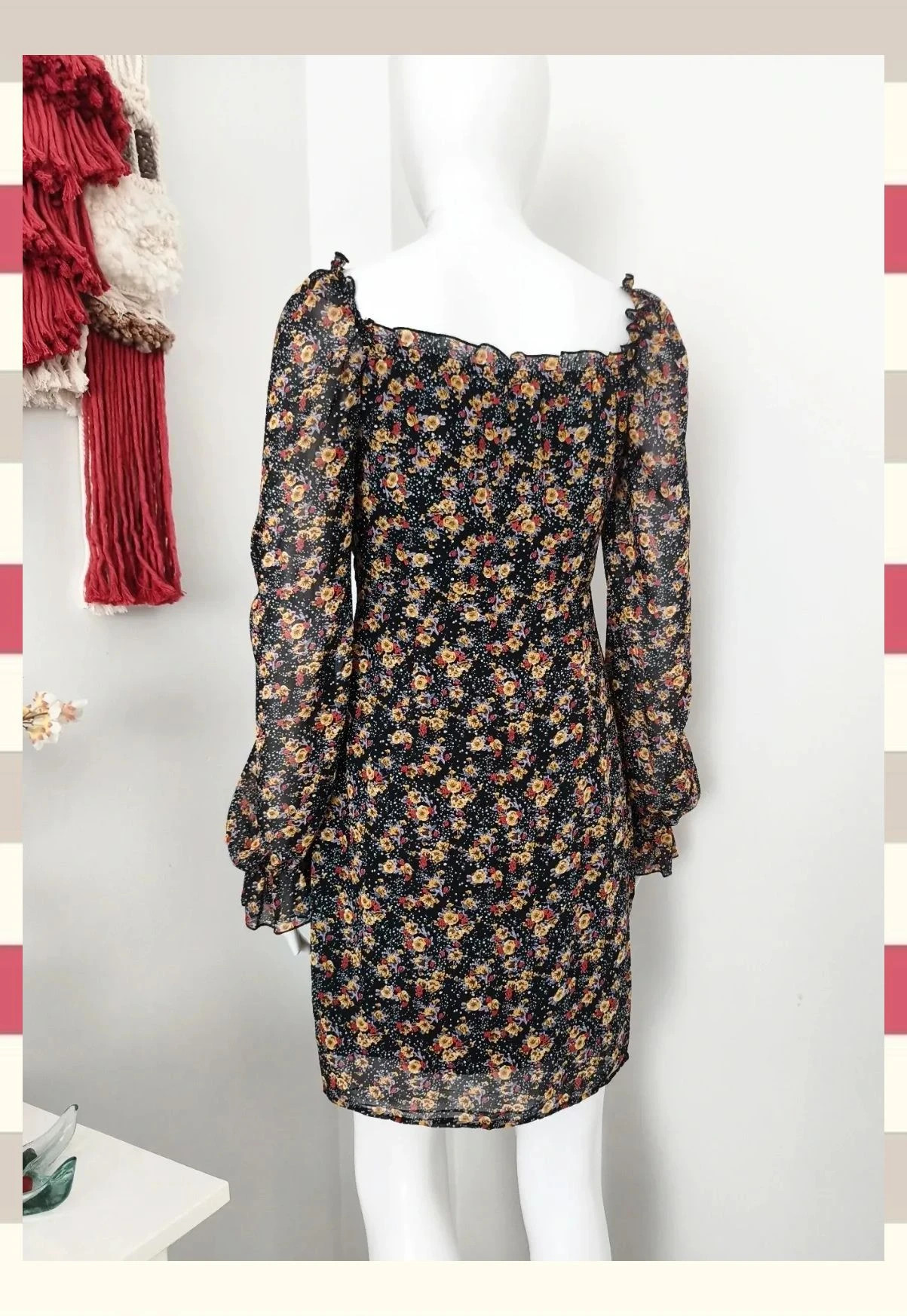Vestido corto estampado Floral by Nasty Gal – Nasty Gal – taille M / 38 / 10 2
