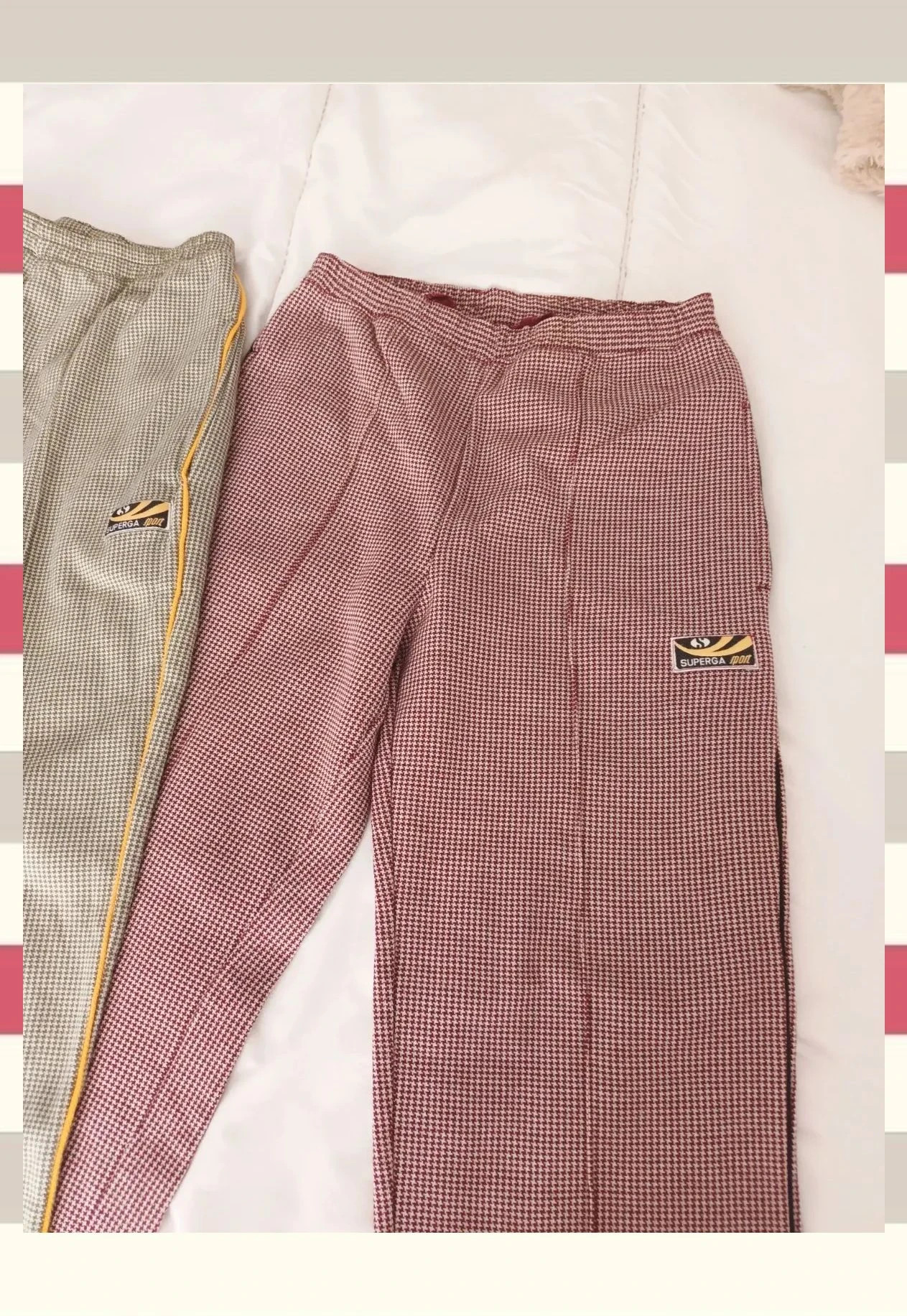 Lote 2 Pantalones Chandal Vintage Superga Sport T.S. – Superga – taille S / 36 / 8 2