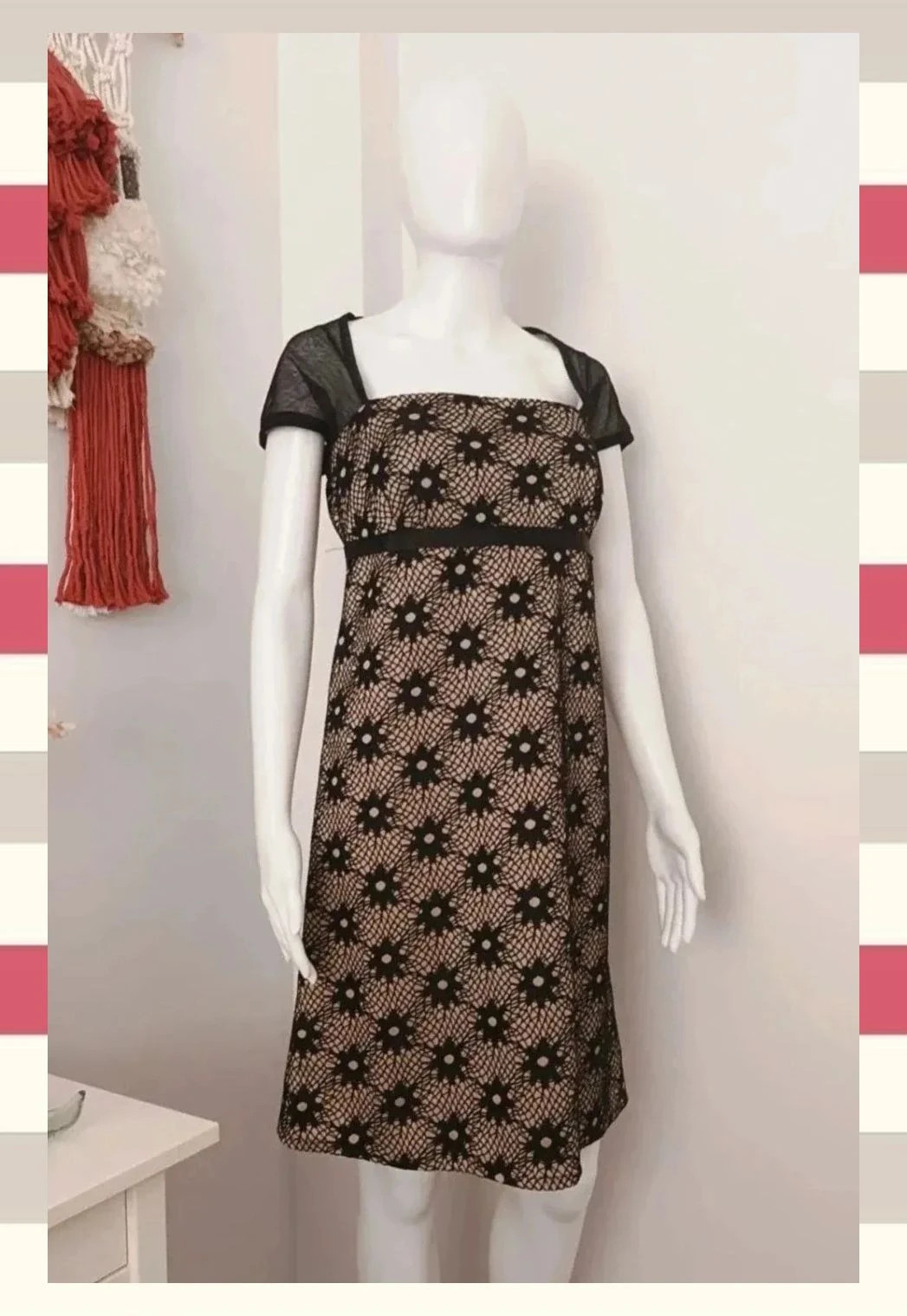 Fabuloso Vestido de Fiesta/Invitada Marca Victoria Estepa T.40 – Victoria Estepa – taille L / 40 / 12