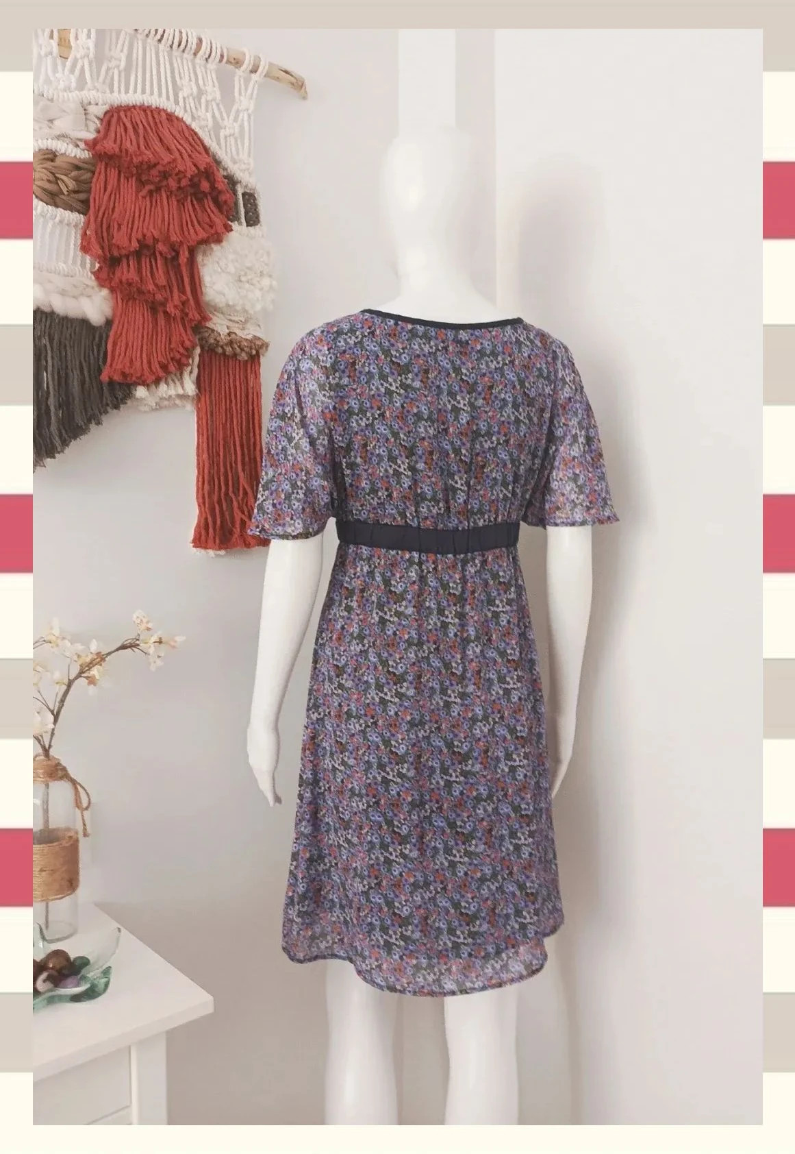 Precioso Vestido Mini Corte Imperio by Esprit T.S – Esprit – taille S / 36 / 8 3