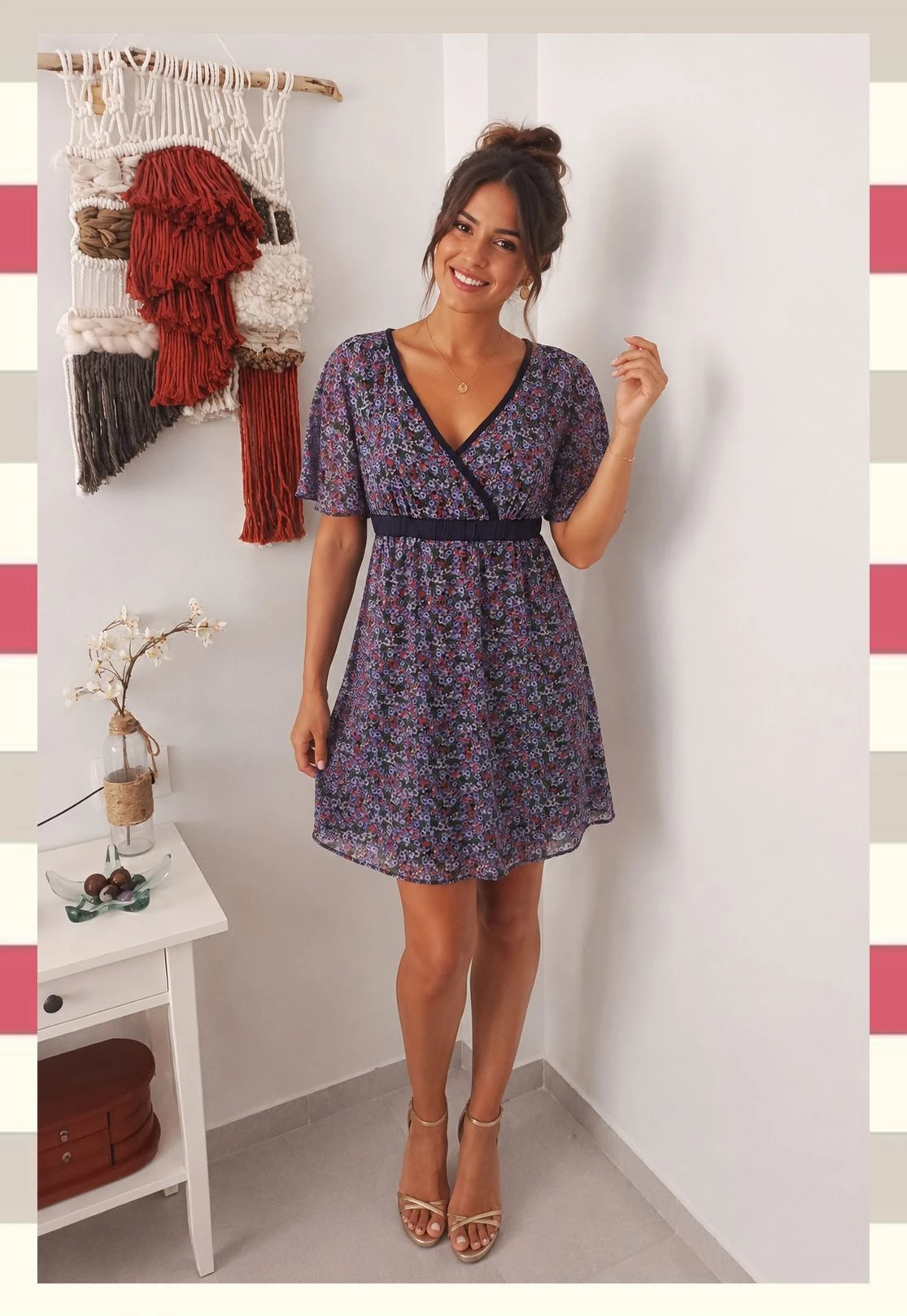 Precioso Vestido Mini Corte Imperio by Esprit T.S – Esprit – taille S / 36 / 8 2