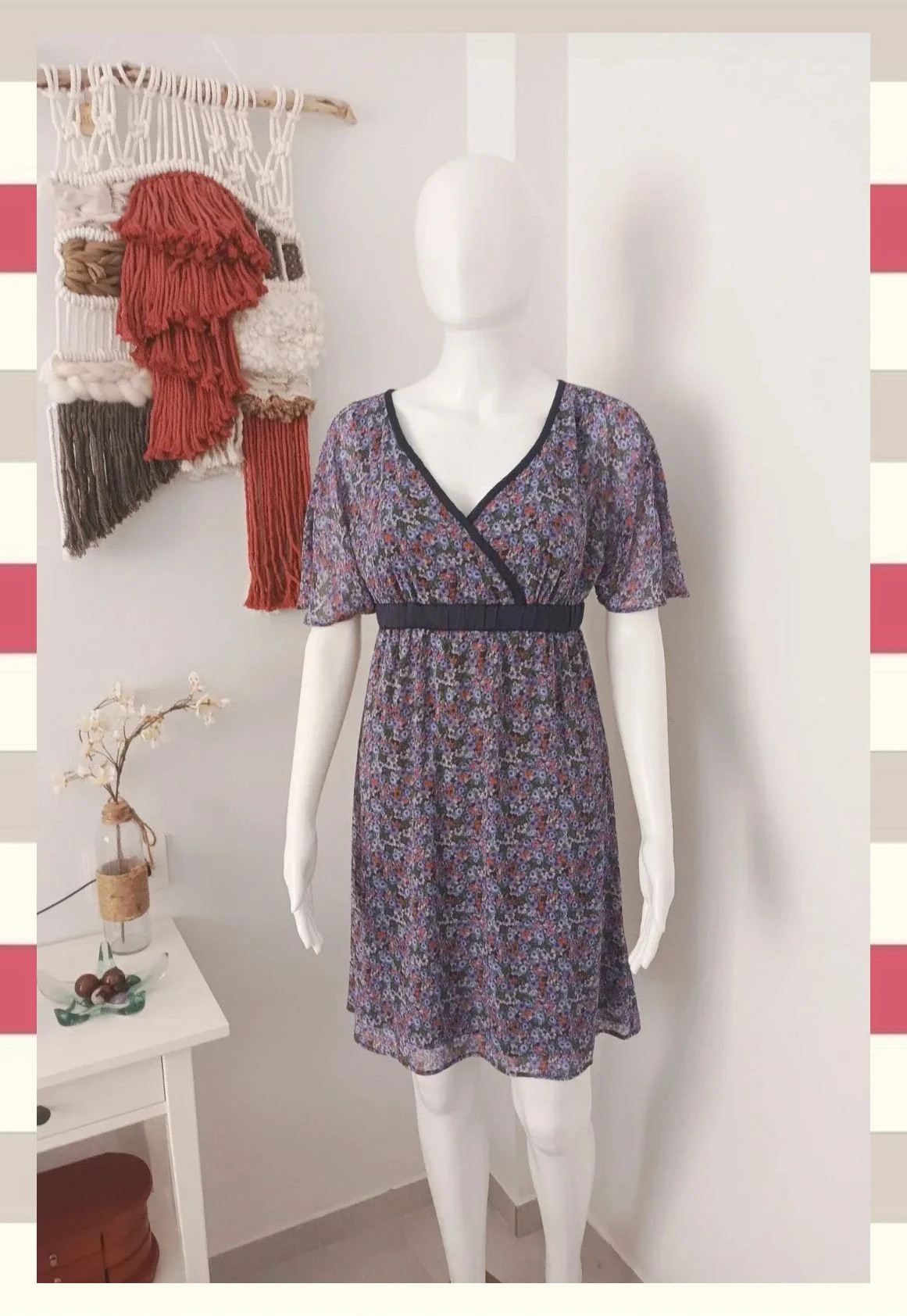 Precioso Vestido Mini Corte Imperio by Esprit T.S – Esprit – taille S / 36 / 8