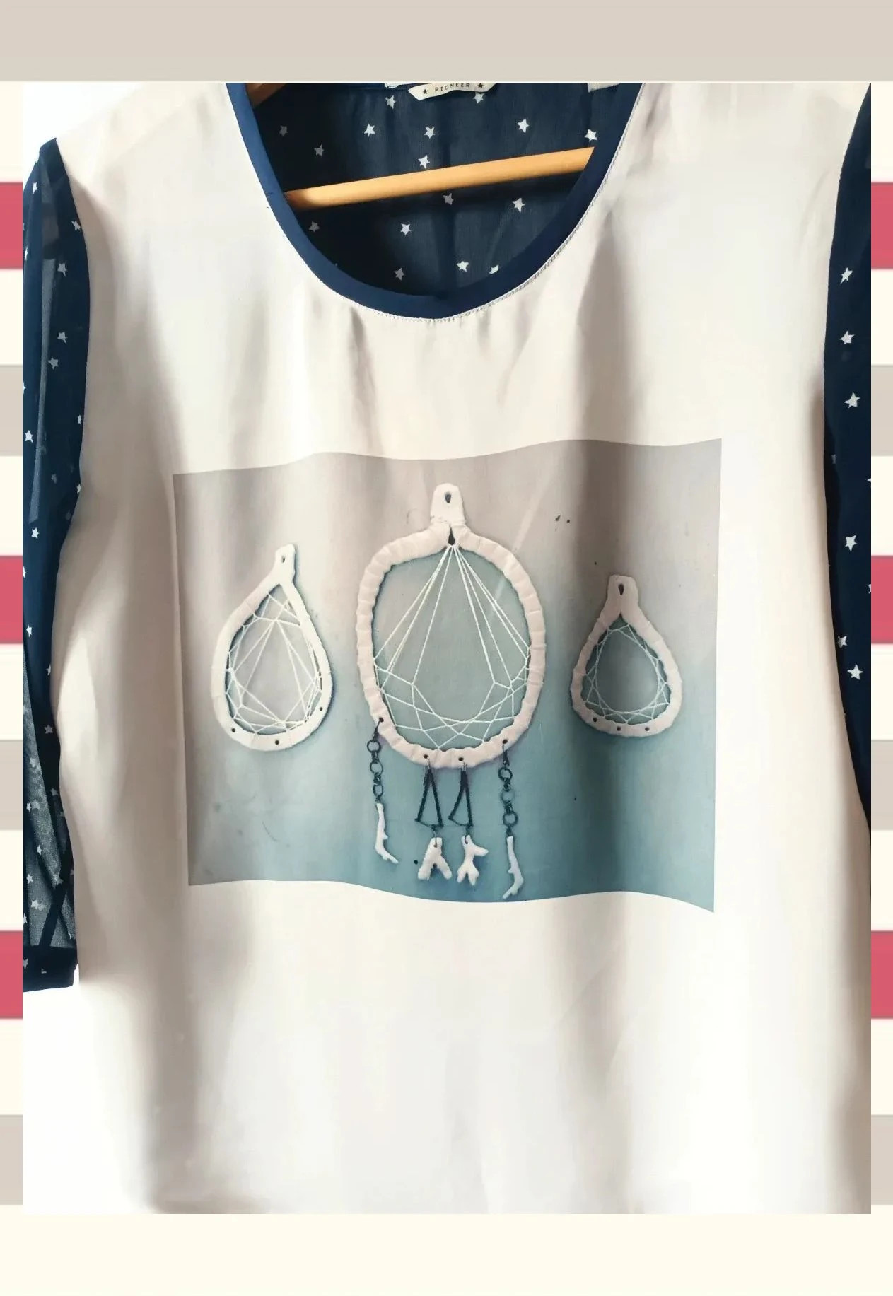Blusa By Maison Scoth print Acuarela T.M – Maison Scotch – taille M / 38 / 10 4