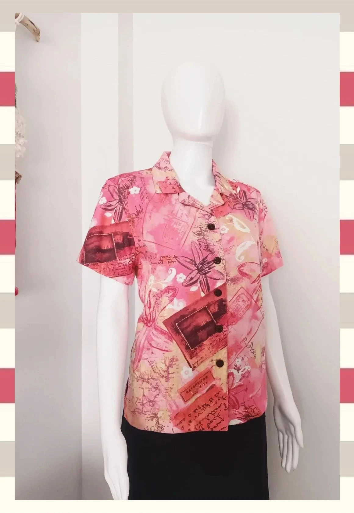 Camisa Manga Corta by Caribbean Joe Go T.S – Caribbean Joe – taille S / 36 / 8