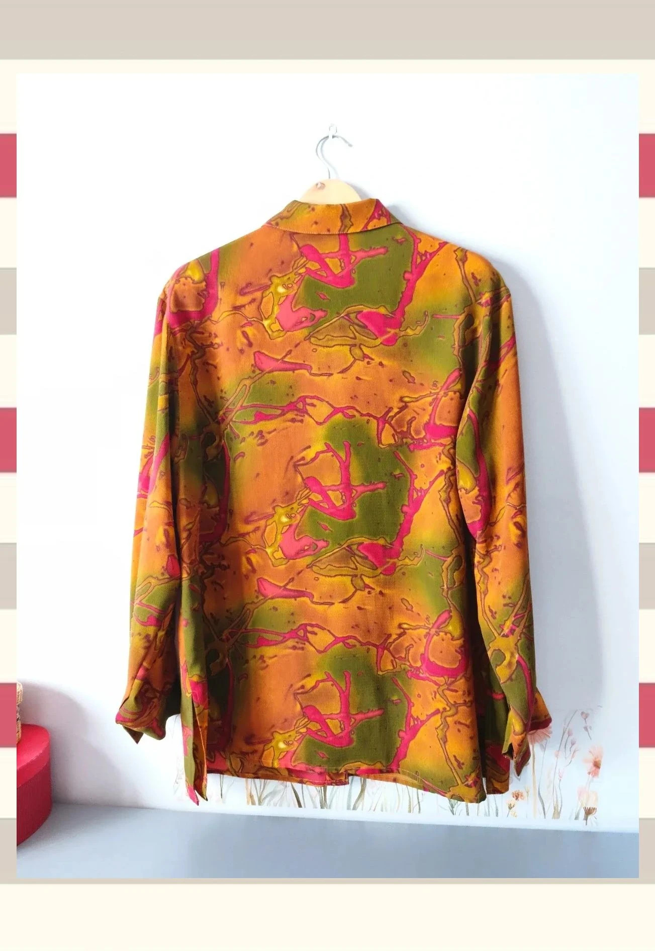 Camisa Vintage Fred Sabatier Estampado psicodélico T.46 – Fred Sabatier – taille XL / 42 / 14 4