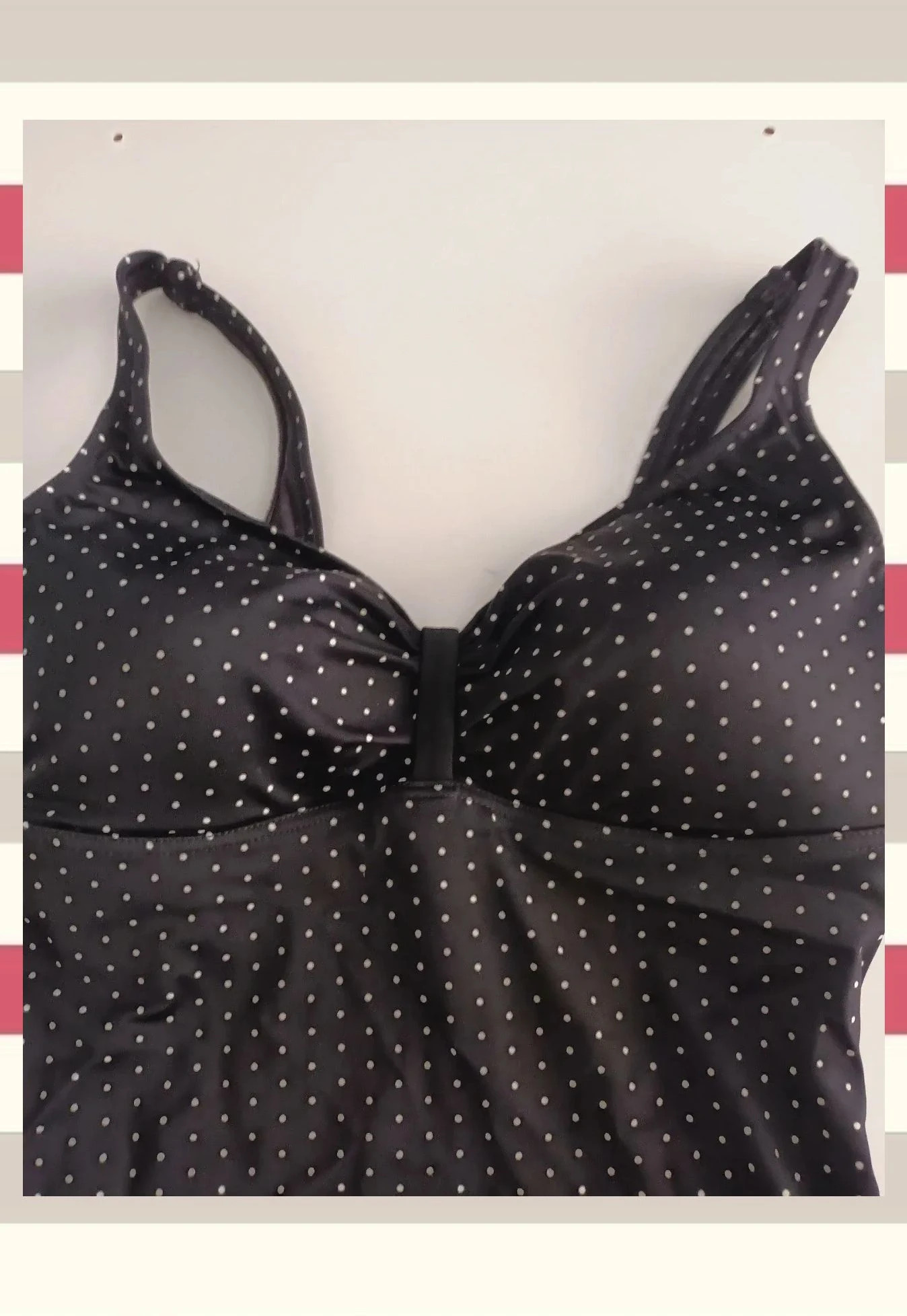 Bañador Entero Olaian Estilo Tankini Print de lunares – Olaian – taille M / 38 / 10 4