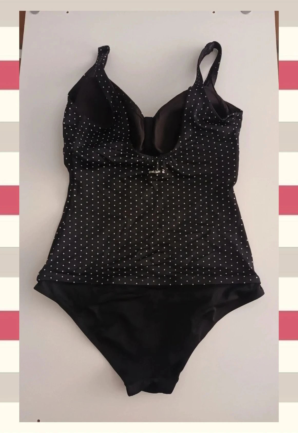 Bañador Entero Olaian Estilo Tankini Print de lunares – Olaian – taille M / 38 / 10 2