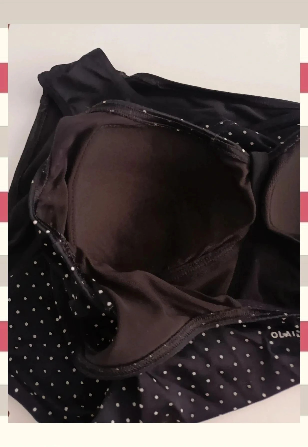 Bañador Entero Olaian Estilo Tankini Print de lunares – Olaian – taille M / 38 / 10 5