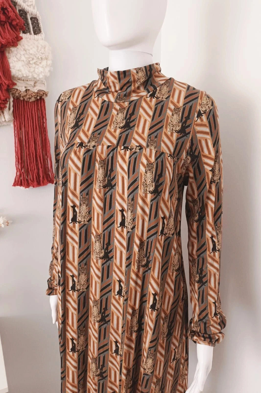 Minivestido Marca Premium Dolores Promesas Print Retro – Dolores Promesas – taille M / 38 / 10 3