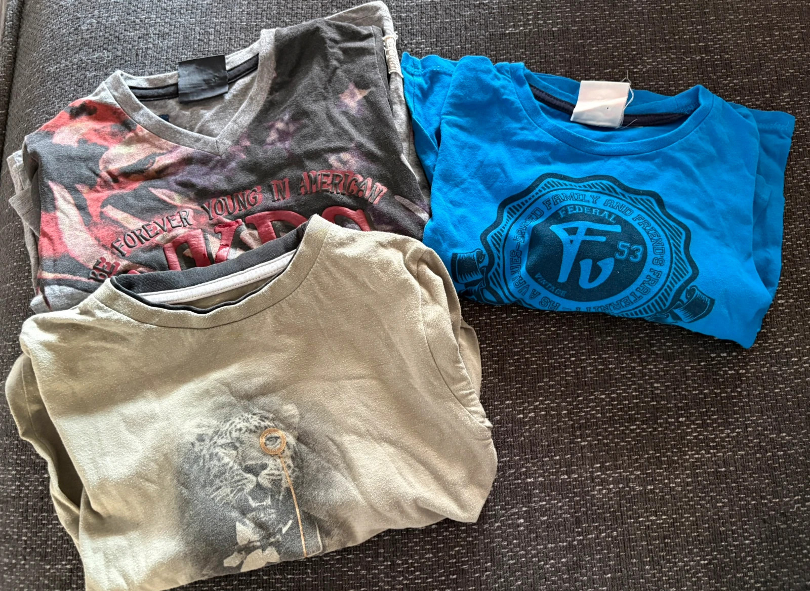 Lot de 3 hauts manches longues taille 5 ans