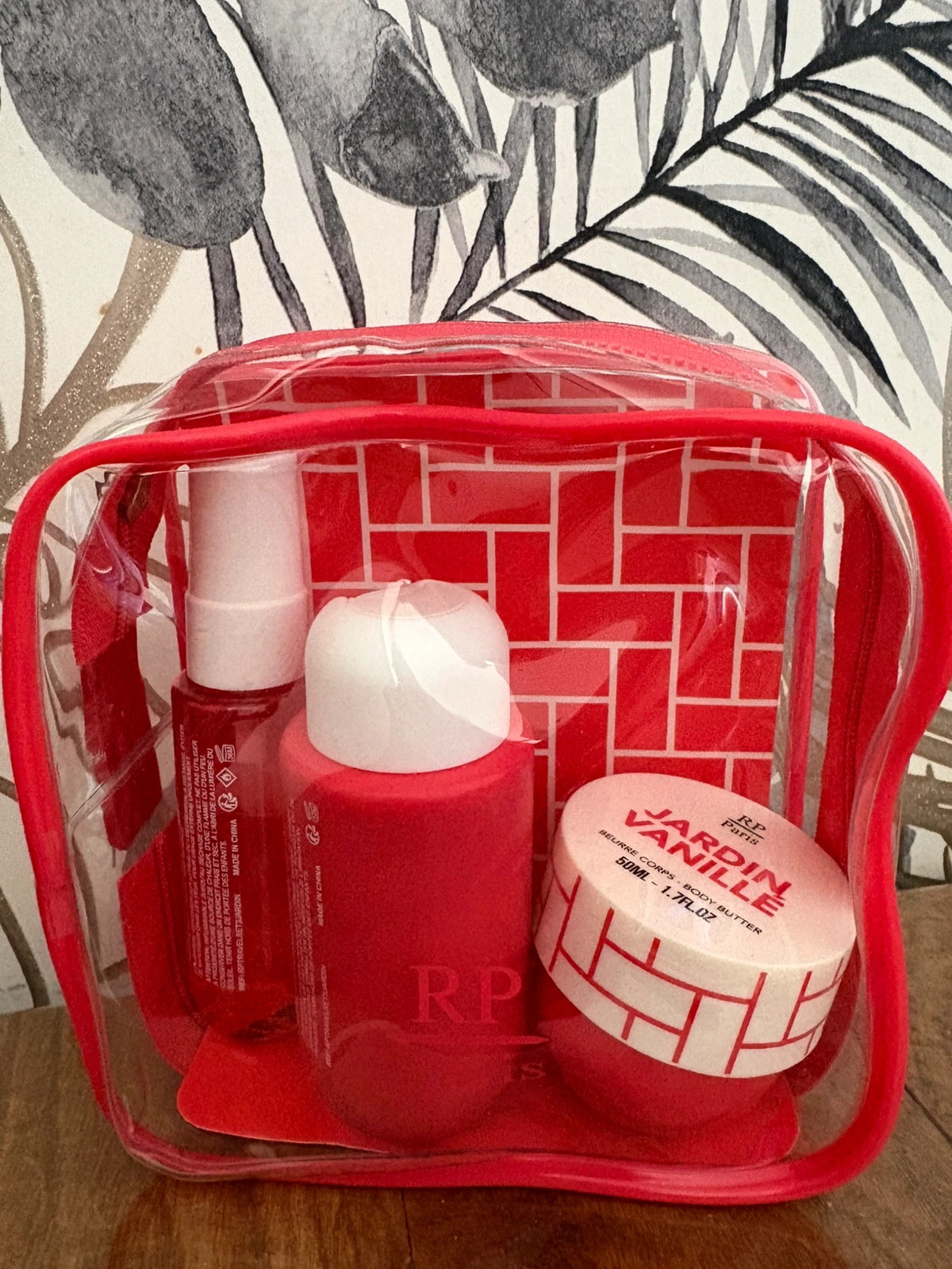 Set de voyage / Coffret "Jardin Vanillé" - RP Paris (Neuf)