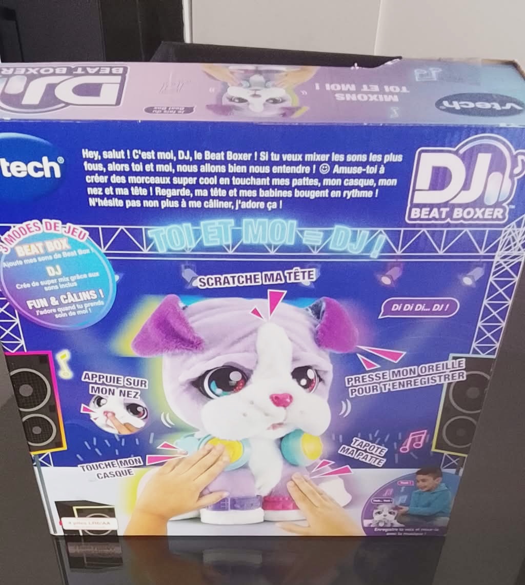 Peluche interactive VTech DJ Beat Boxer – VTech – taille 4 ans 3