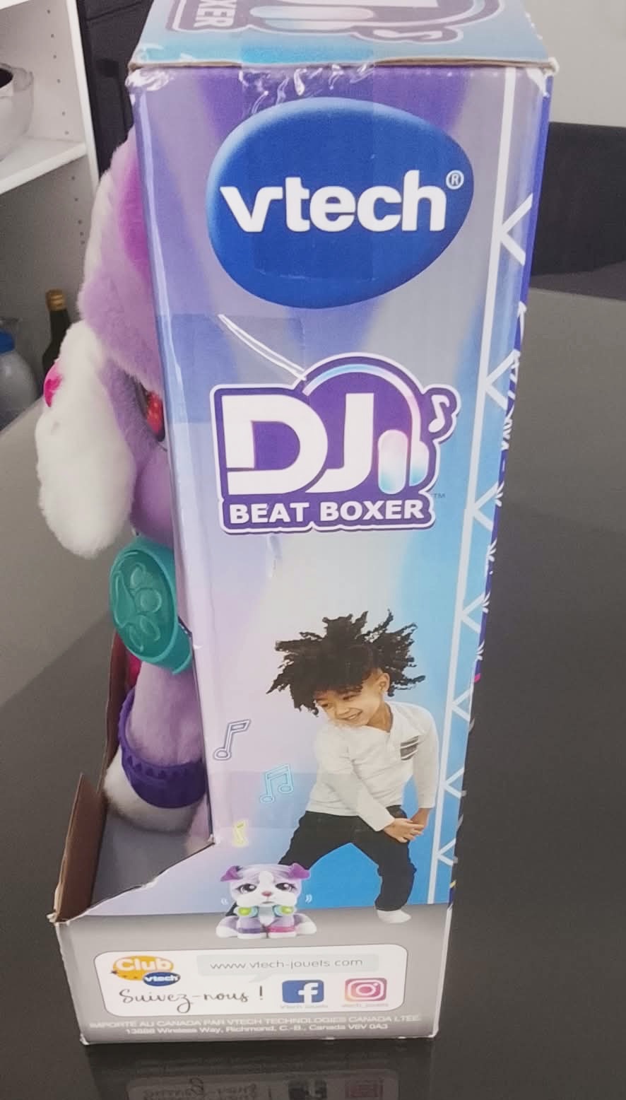 Peluche interactive VTech DJ Beat Boxer – VTech – taille 4 ans 4