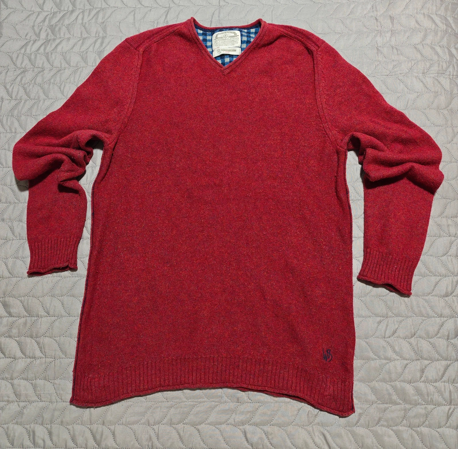 Jersey de lana White Stuff rojo/granate – White Stuff – taille XL