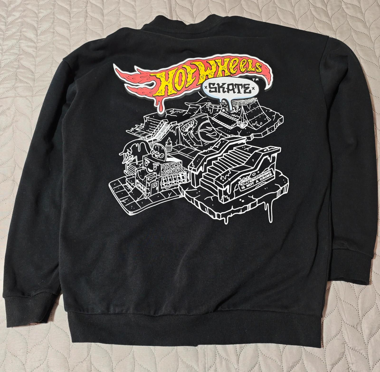 Chaqueta / Bomber negra Hot Wheels Skate – Hot Wheels – taille 14 ans / 164 cm 3