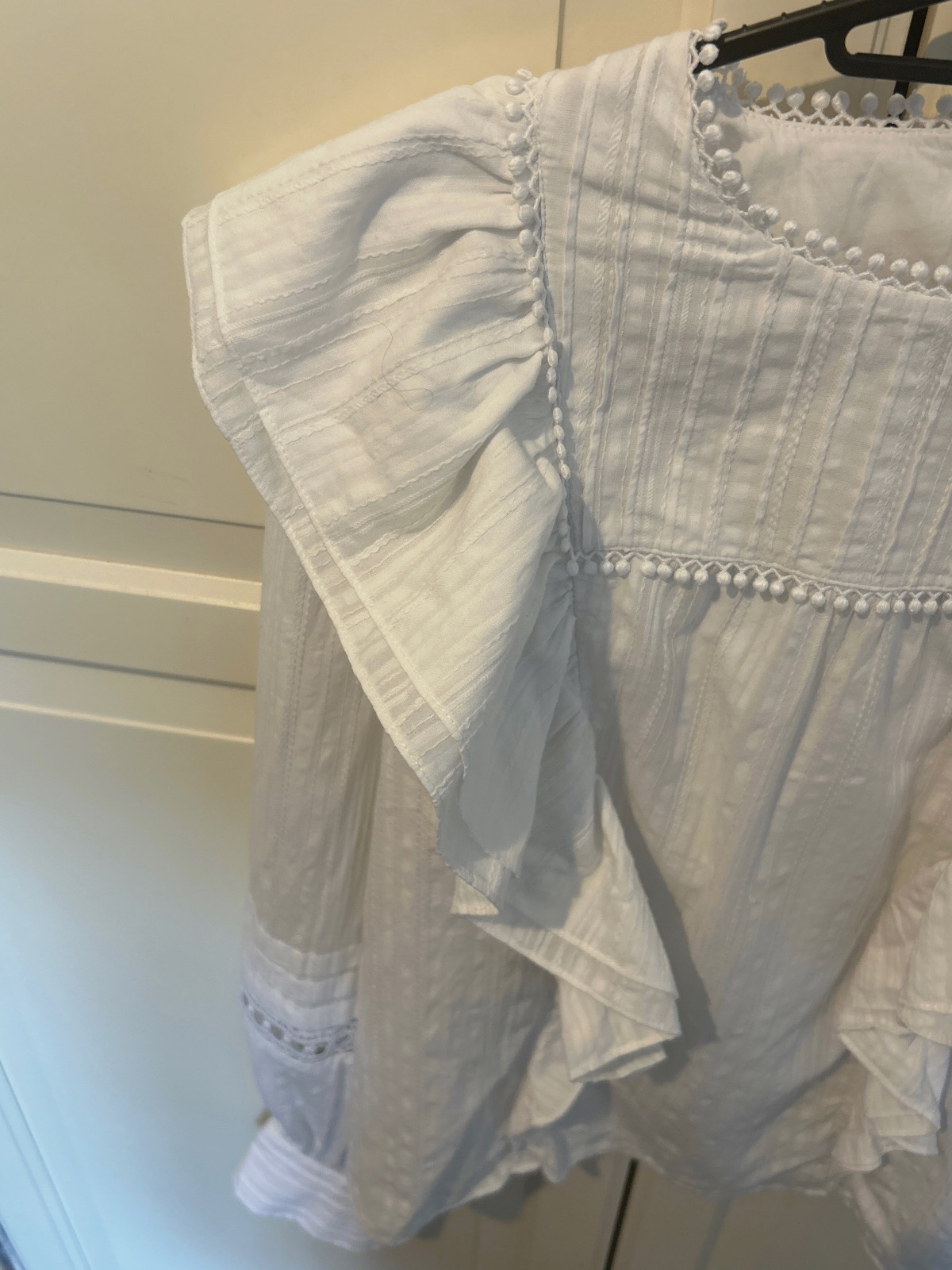 Chemisier blanc Ted Baker à volants T1 (36) – Ted baker – taille S 6
