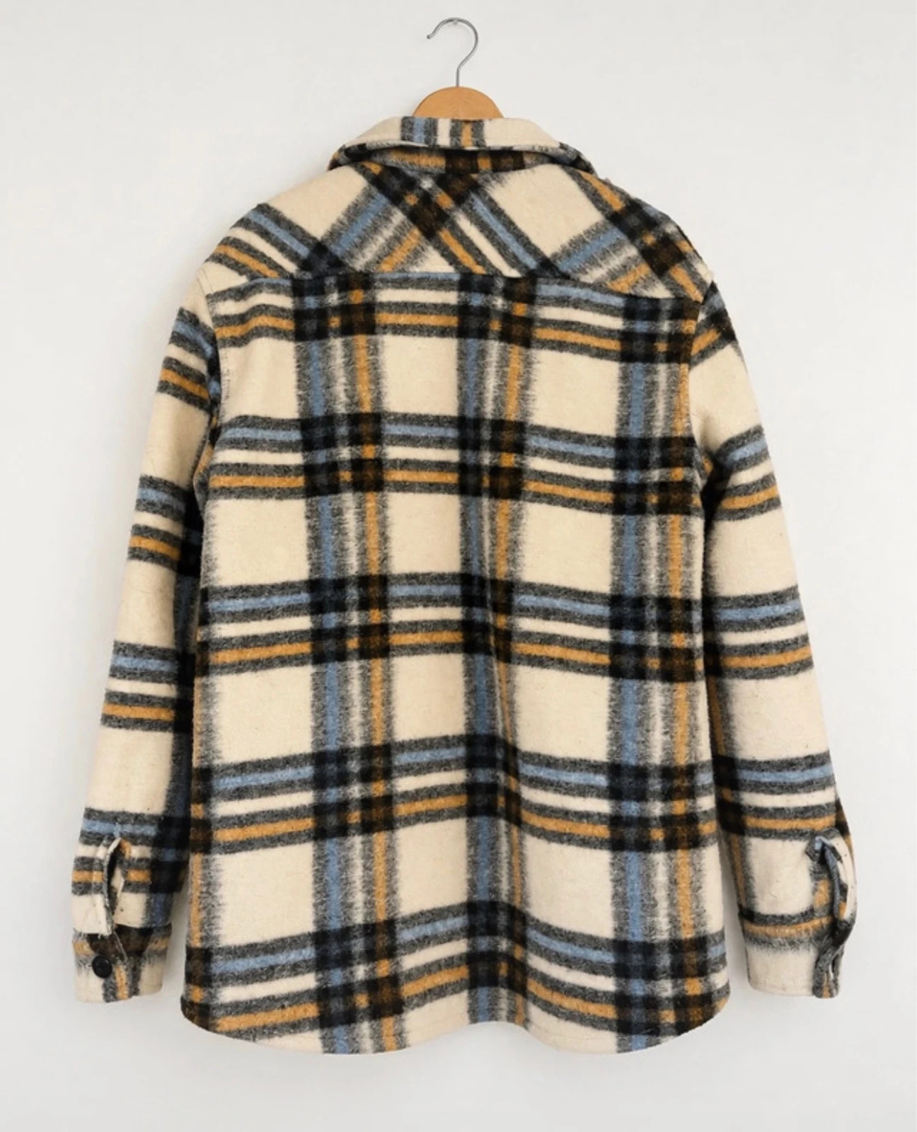 Veste sur chemise oversize épaisse à carreaux H&M - Taille M – H&M – taille M 2