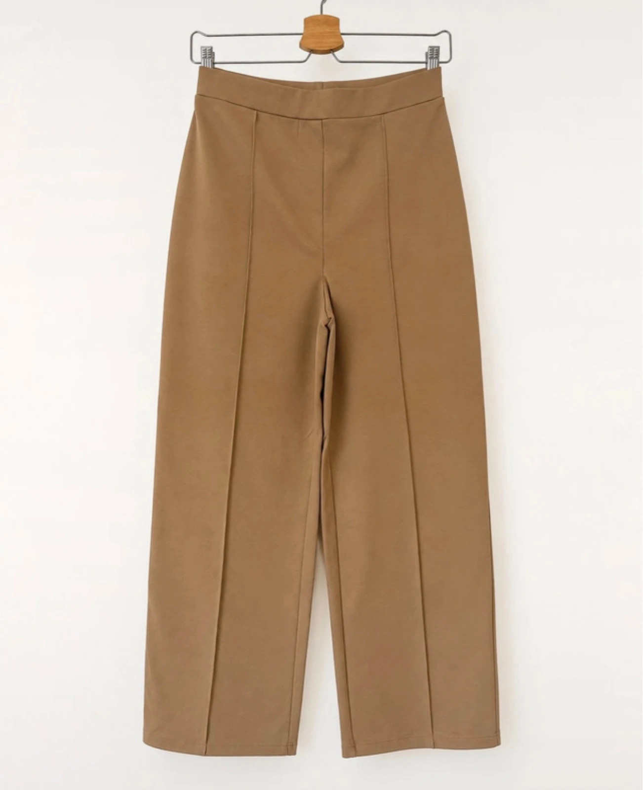 Pantalon large H&M beige/taupe - taille S - neuf
