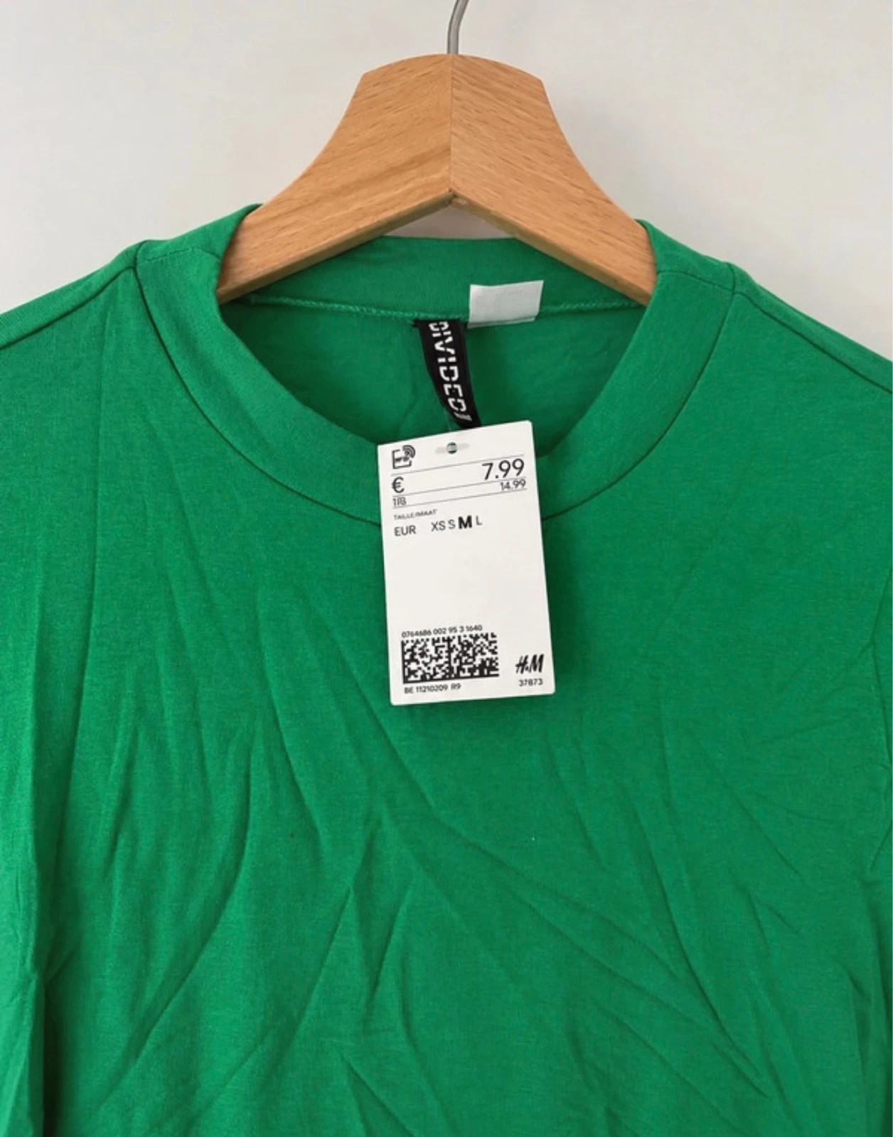 Top crop H&M vert dos ouvert froncé - Taille S - neuf avec étiquette – H&M – taille M 4