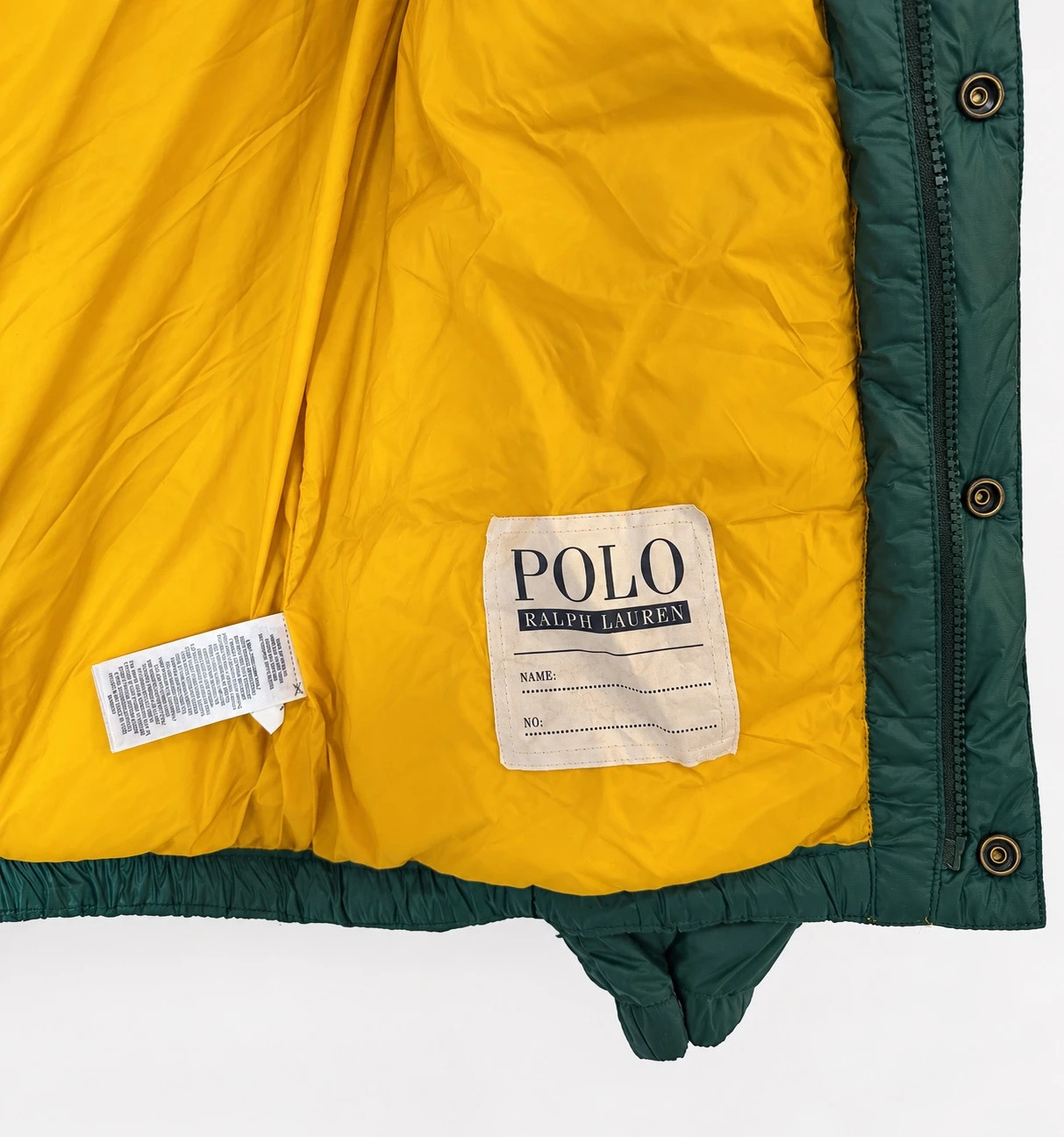 Doudoune Polo Ralph Lauren verte – XL enfant (18-20 ans) – Polo Ralph Lauren – taille 18 ans 4