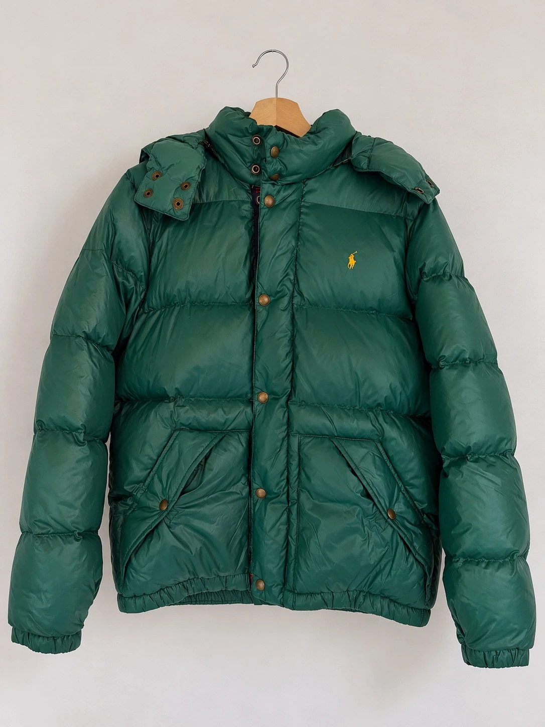 Doudoune Polo Ralph Lauren verte – XL enfant (18-20 ans)