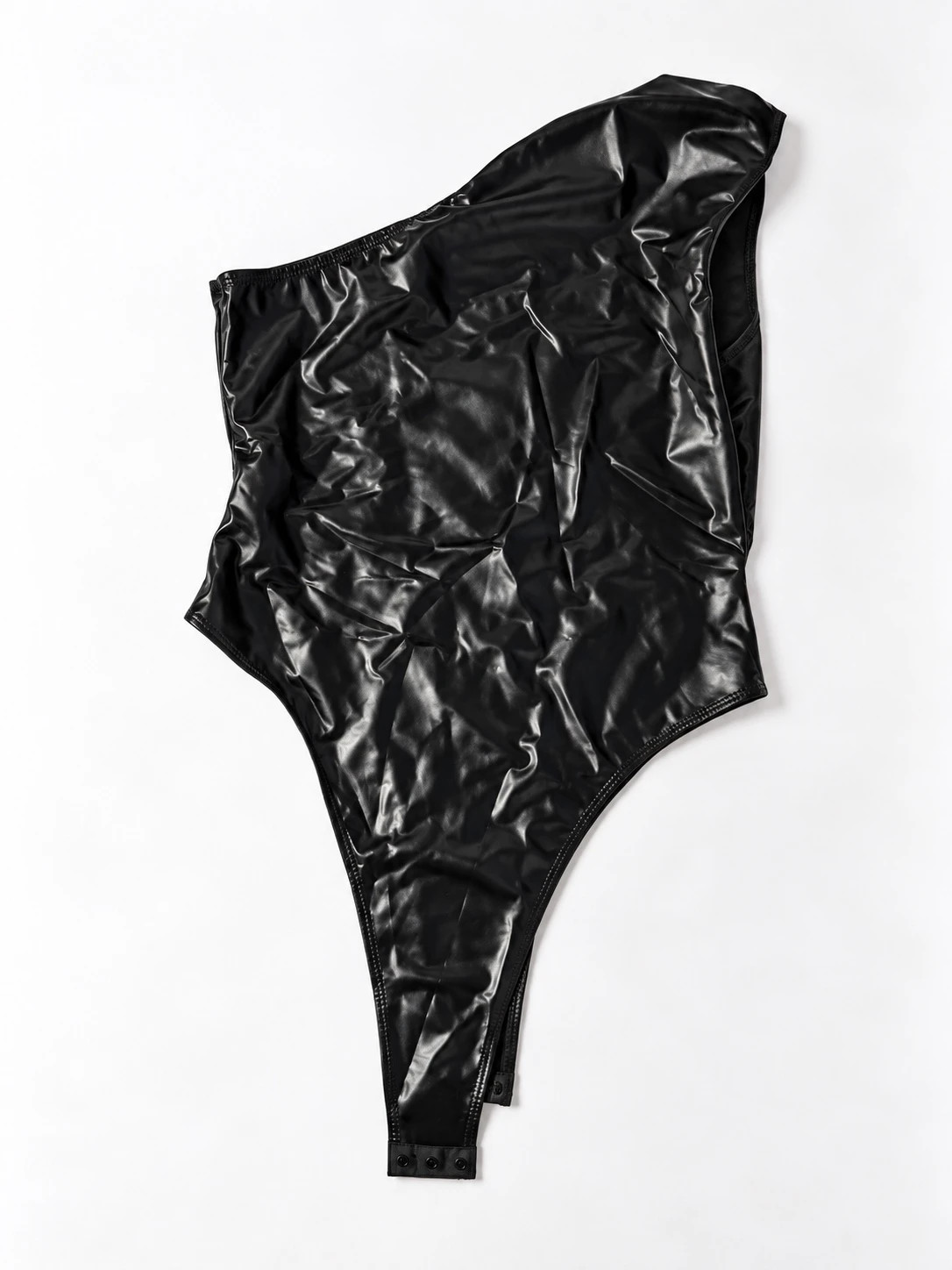 Ensemble SHEIN noir body asymétrique + jupe à froufrou – Taille M – Shein – taille M 2