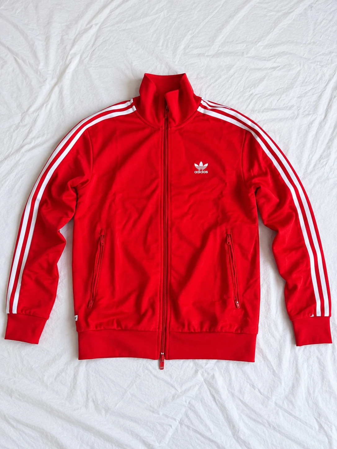 Ensemble Adidas rouge 3 bandes veste + pantalon – S/M – Neuf – adidas – taille M 2