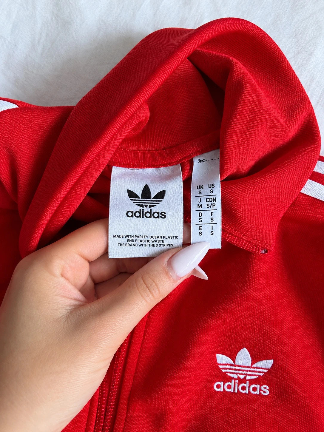 Ensemble Adidas rouge 3 bandes veste + pantalon – S/M – Neuf – adidas – taille M 3