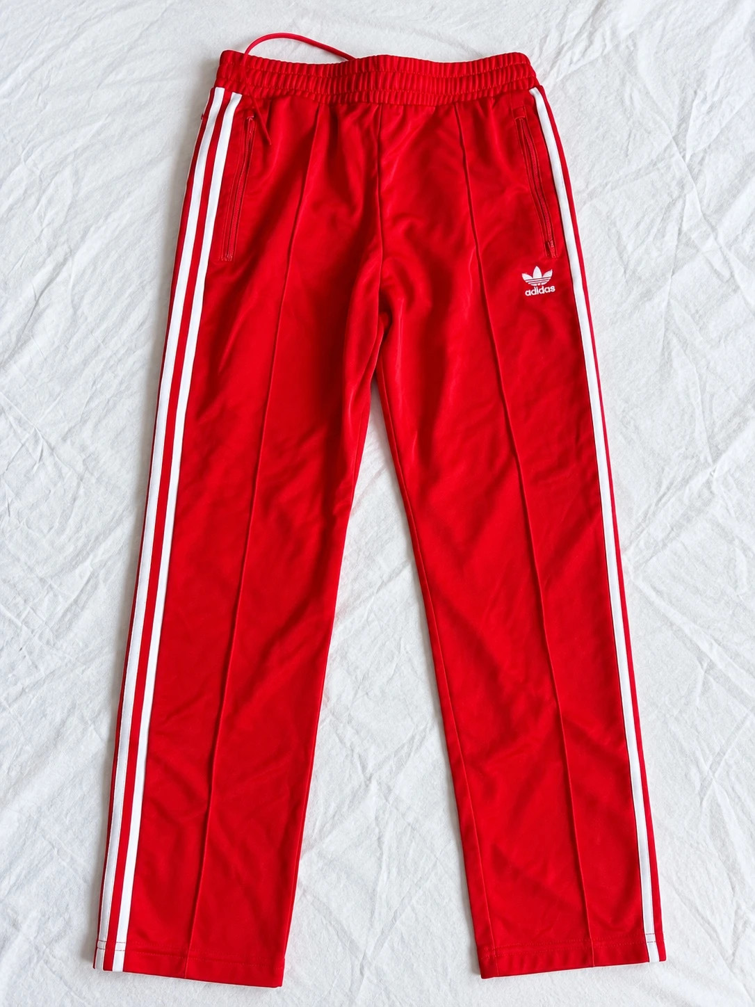 Ensemble Adidas rouge 3 bandes veste + pantalon – S/M – Neuf – adidas – taille M 4
