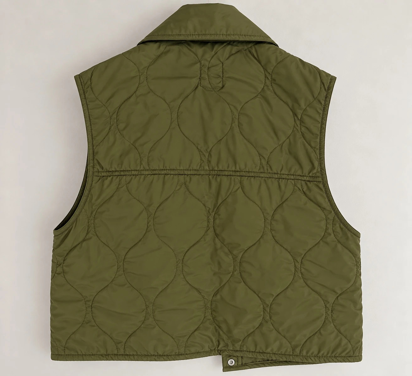 Gilet matelassé sans manches H&M kaki - Taille S - jamais porté – H&M – taille S 2